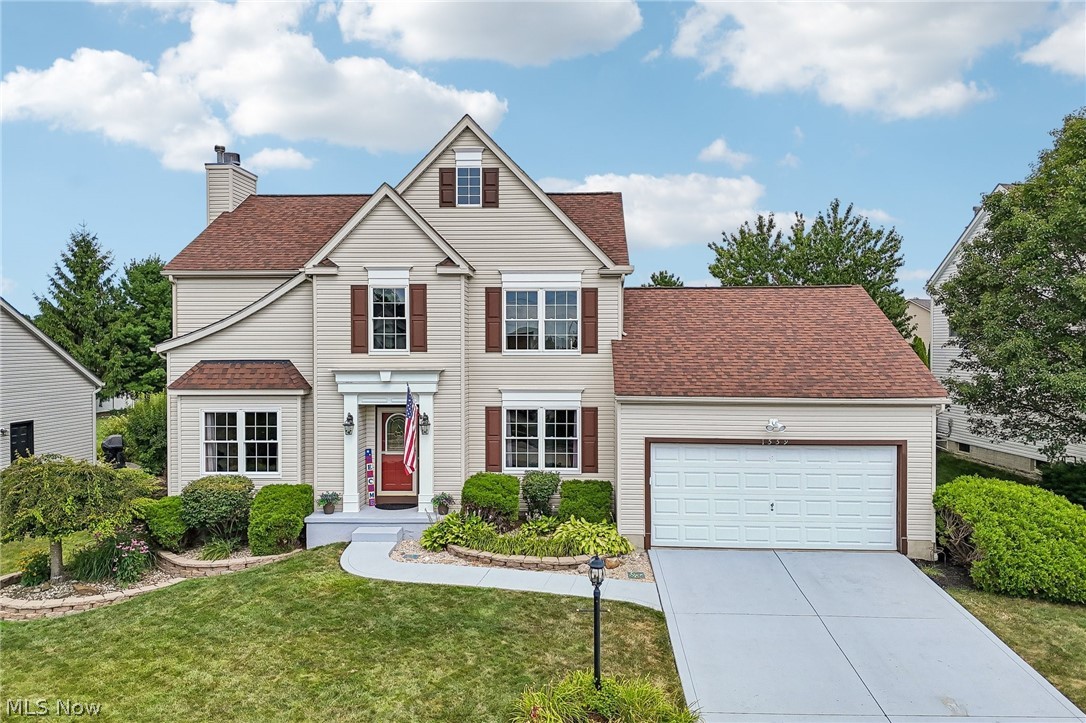 Beautifully refreshed and move-in ready, 1559 Congressional offers the perfect blend of style, comfort, and functionality in the highly desirable Fairways community. Recently stained hardwood floors, fresh interior paint, and updated professional photography showcase this home's warmth and timeless appeal.
Designed for both everyday living and effortless entertaining, the inviting open floor plan flows seamlessly into a gourmet kitchen, a bright sun-filled morning room, and a welcoming family room centered around a cozy fireplace. Whether you're hosting family gatherings or enjoying a quiet evening at home, every space feels open, comfortable, and connected.
The finished lower level provides exceptional flexibility for a recreation room, media space, home gym, or playroom. Outdoors, you'll love the spacious two-tiered deck overlooking the backyard, along with a 20' x 20' basketball court and large playground—creating the perfect setting for entertaining and outdoor fun.
This home has been thoughtfully updated throughout, including granite countertops (2015), new GE Slate kitchen appliances (2016), new windows and sliding glass door (2019), laminate flooring (2020), roof shingles (2021), water tank (2022), and exterior window toppers (2025).  An 8.5' x 10' garage alcoveoffers valuable additional storage or workspace.
With its extensive updates, versatile living spaces, and exceptional location in the Brunswick City School District, thismove-in ready home has it all. Schedule your private showingtoday and experience everything this beautiful home has to offer.
