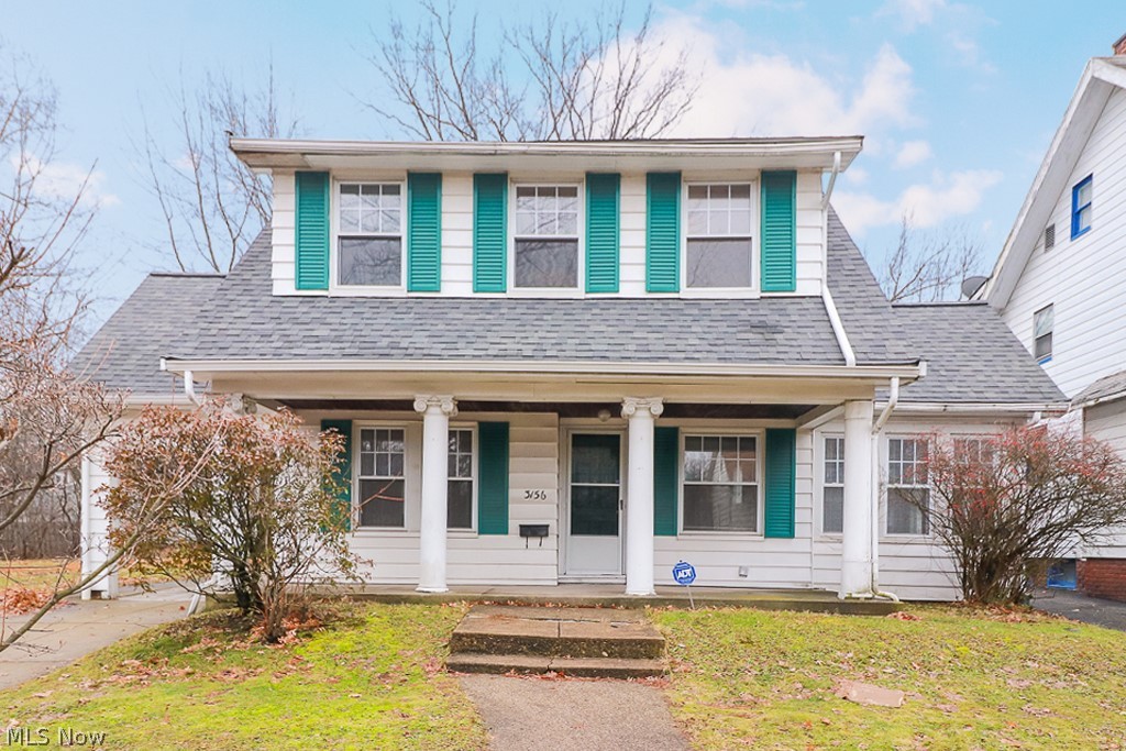 This charming home in the central neighborhood of Cleveland Heights would make an ideal first home or investment property. Full of bright light, it has spacious rooms and plenty of space for a family to spread out. The main floor has a living room, a formal dining room, a large kitchen with plenty of cupboard and counter space and a kitchen island for meal prep or a morning coffee. There is also a convenient half bath and lovely sunroom. Upstairs are the 3 roomy bedrooms, each with their own closet, as well as the full bath. The basement and attic are unfinished but offer plenty of space for storage, laundry or a work area. The large backyard has a single car detached garage, a paved patio area perfect for summer barbeques and is partially fenced in. Don’t miss out on this lovely home!
