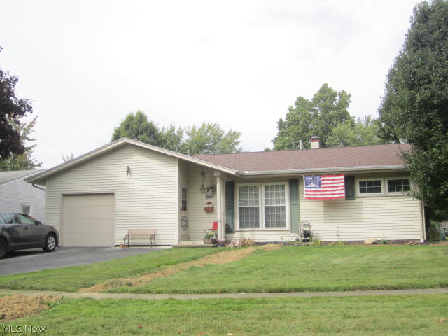Inviting 3 bedroom ranch with a large Living room, updated bath, dining area with wood floors right off the kitchen for easy entertaining. This home offers a large covered deck (14X14) for family get togethers. The home has newer replacement (2005) windows with new oak trim, newer shingles (2006) with drip edge and snow and ice guard and 30 years shingles. Brand new line from curb shut off to house and the basement has been completely waterproofed with transferable warranty to the new owner, so new buyers can finish the basement to their taste. This home has lots to offer, call now for your appointment.
