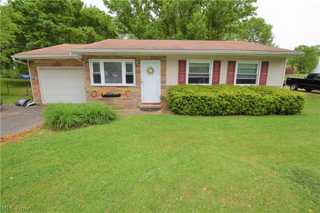 Welcome to 5764 Concerto Drive! This beautiful 3-bedroom, 1-bathroom home sits on a spacious lot with a lovely yard, a two-story barn, and a fenced-in garden area. When you enter the home, you’ll immediately notice the new laminate flooring that flows from the living room, into the kitchen, and down the hallway. The living room window allows sunlight to shine in and brighten the space delightfully. The kitchen has stunning granite counter tops and maple cabinets. Stainless Steel appliances in the kitchen include a 5-burner gas stove, refrigerator, and dishwasher. Sliding glass door in the kitchen leads to a concrete patio, perfect for lounging in the back. Laundry room is located directly off the kitchen.  All three bedrooms and closets are nicely sized. Bathroom is very clean and well-taken care of.  Don't let this one get away; Schedule your showing today!