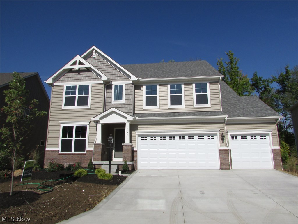 New construction by award winning Drees Homes! This stunning move in ready home features a 1st floor master suite, beautiful floorplan layout & 3 car garage! You will fall in love with this home's gourmet kitchen w/ a large island that opens to the spacious family room so you'll never miss out on family time while cooking. The private first floor master suite give this home a Ranch style feel but w/ the added bonus of 3 more spacious bedrooms on the second level! Too many impressive features to list, so contact Drees Homes or visit the community Drees Homes model for more information.