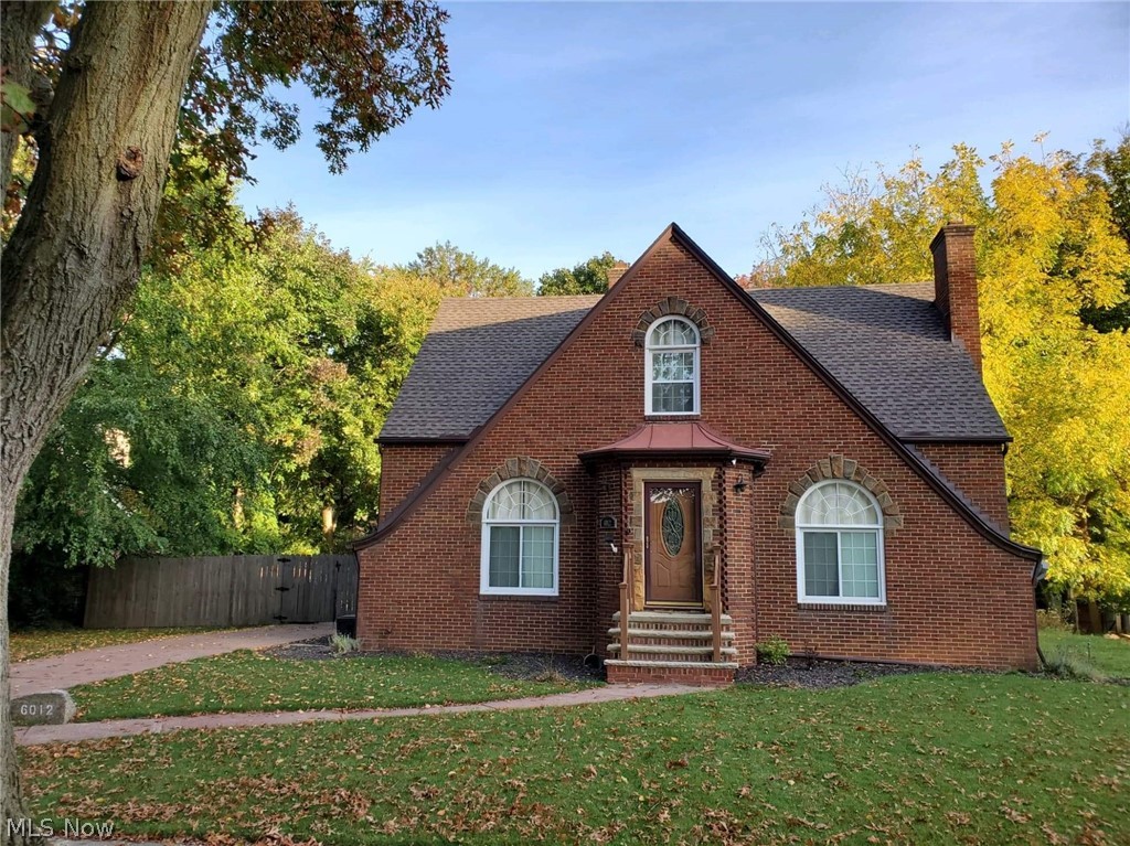 Welcome Home!!
This beautiful Brookside Brick Cape Cod home is just houses away from the desirable Brookside Dr.  This home is loaded with updates and has some great features you will have to see to appreciate.  The home boasts 4 bedrooms and 2.5 bathrooms, a finished basement with a full bathroom and a entertainment area with an original bar and wood paneling originally built by a Cleveland Judge before 1974.  The main living area has an open concept that connects the dining area with the living room.  There is 1 bedroom on the main floor and 3 bedrooms on the second level.  There is a large garage roof top patio area, great for a morning coffee and relaxing in the evening.  2 wood burning fireplaces.  This house has large list of updates, including Daikin A/C and Heat Pump Unit(2017), Range, Refrigerator, Dishwasher, Range Hood, Washer and dryer all new in 2017, 6ft wood fence(2017), Vinyl windows(2017), Carpet(2017) Rheem water heater(2018), Main floor bathroom(2018), Upstairs bath