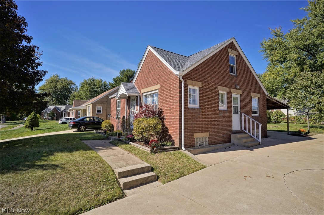 3 Bedroom Brick Cape. Furnace and A/C about 10-15 Years old. Roof about 10 Yr old.     
Needs some updates, original windows.