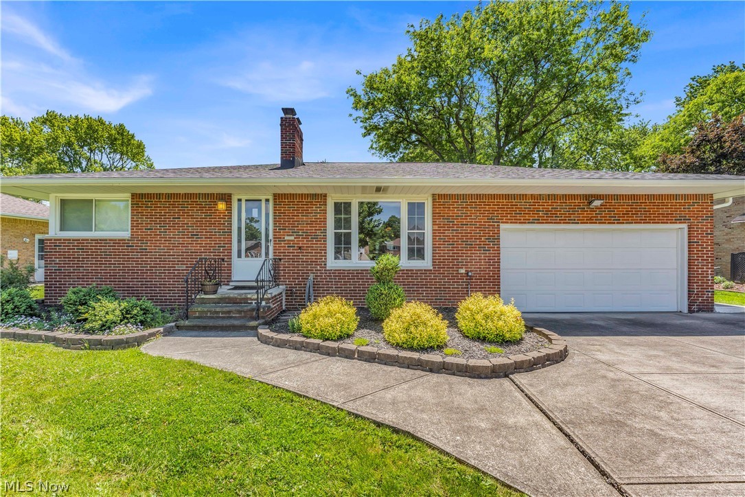 EXTRAORDINARY HOME*PERFECT Blend of Quality & Comfort*TRUE BRICK RANCH*OPEN Floor Plan*Decorated like a PRO-in Neutral Colors will match any Decor*MOVE IN READY nothing to do but relax*Complete Tear off ROOF 2023*3 Beds + 2 FULL baths*BEAUTIFUL FENCED Backyard w NEW DECK to relax & enjoy*Lg Windows let natural Light Stream in*EXTENSIVELY Renovated bath is STUNNING: Lg. Granite vanity, New lighting, Subway tiles, Rain shower & Soaking Tub*Easy Step Eat-In Kitchen w Pantry, Plenty of cabinets & appliances Stay*TAKE IT EASY in your new SUN FILLED Sunroom & soak up the views & FRESH air*TRUE HARDWOOD FLOORS throughout add Beauty and warmth*Newer Lighting*Generous Bedrooms  w Gorgeous Hardwood + Lighted Ceiling Fans add comfort for a great night sleep*FULL FINISH (DRY) BASEMENT adds 1100+ Sq Ft to living Space*Recreation room w high end vinyl flooring*Washer & dry can stay*FULL Bath w Easy Step Shower*WORKROOM  w counters & drawers so everything is right at your finger tips*Newer Furnace & H2O Heater *wall water proofed 2026*GREAT LOCATION-Suburban feel with Great city amenities*  minutes to Downtown Cleveland*Minutes to Shopping, entertainment, Healthcare & Freeway*WALK to the AMAZING State-of-the-art Recreation Center w live entertainment, two gyms, newly renovated Fitness area, indoor walking track, indoor pool w slides, fun pool and lap pools, sauna & whirlpools, outdoor activities: bocce ball, volley ball, walking paths and MORE*Close to the Nations #1 rated Metro Parks*Perfect OPPORTUNITY - make an appointment today!