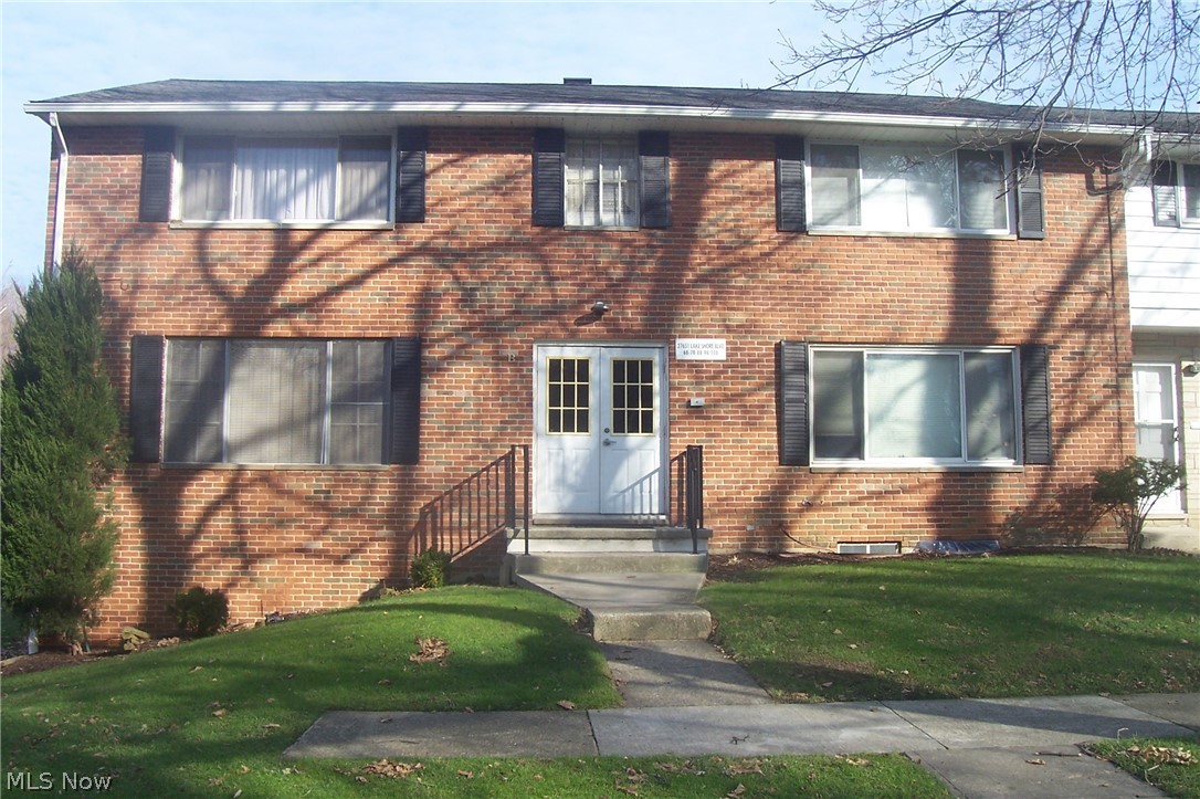 Here it is! A place to call home that's cheaper than renting and is One floor living.  Only unit on lower level that walks right out to laundry room and storage units.  Nice wood laminate flooring and furnace approx. 7 yrs old. Fresh paint through out.  Large bedroom, large closet and plenty of storage space.  Sidewalks and outside pool in complex! Two assigned parking spaces, you can sign up for garage space for a fee.  City Point of sale started. Cash only. Hurry come see..