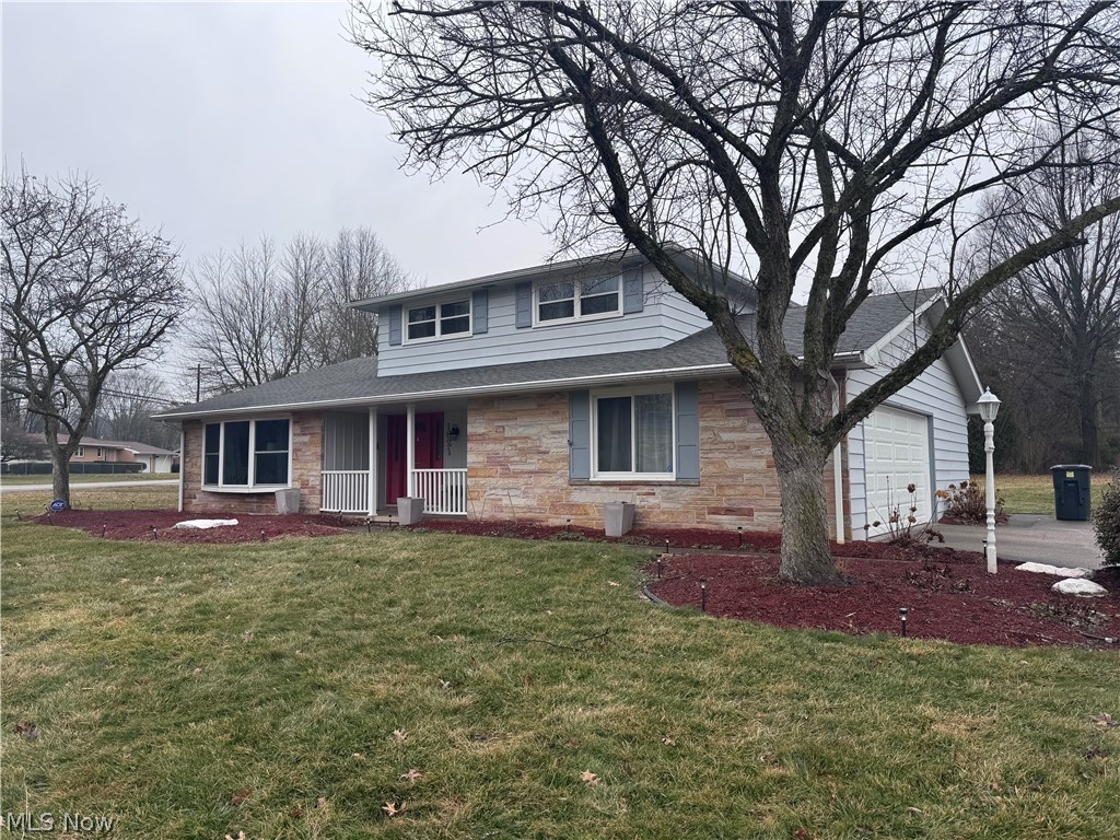 New Price, Improved Property!! Spring has sprung and it's time to visualize your future on the quaint street of Coventry. Welcome to this beautiful split-level home nicely situated on a roomy corner lot in the Howland school district. Features include: Replacement windows, updated flooring, fresh paint, remodeled kitchen, new appliances, new A/C, updated electric box, new roof...the list goes on and on! With four spacious bedrooms, two living areas, lots of storage space and the perfect outdoor sitting area, this home delivers comfort, functionality and room to grow. All located in a wonderful Howland neighborhood close to all amenities. Don't miss this one!