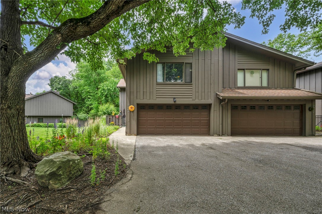 Welcome to this gorgeous condo in the highly sought-after Greenwood Village community in Sagamore Hills! This meticulously maintained 2-bedroom, 2.5-bath home offers a spacious and inviting layout designed for comfortable living and entertaining.

The main level features a large living room with direct access to the private back patio, creating the perfect space to relax or enjoy your morning coffee. The spacious kitchen offers abundant counter space, ample cabinetry, and room for meal preparation, while the dining area overlooks the peaceful backyard setting.

Upstairs, you'll find a generous primary suite highlighted by soaring ceilings that create an open and airy feel. Enjoy and recently remodeled ensuite full bathroom off the primary bedroom. A second-floor family room provides additional living space ideal for a home office, media room, reading nook, or guest retreat. A well-sized second bedroom and additional updated full bath complete the upper level.

Residents of Greenwood Village enjoy access to an impressive array of amenities, including indoor and outdoor swimming pools, tennis a clubhouse, fitness facilities, walking trails, scenic ponds, and beautifully maintained green spaces. The community offers a resort-like lifestyle while remaining conveniently located near everyday necessities.

Situated in desirable Sagamore Hills, this home is just minutes from the breathtaking Cuyahoga Valley National Park, offering endless opportunities for hiking, biking, and outdoor recreation. Enjoy easy access to shopping, dining, entertainment, major highways, and nearby communities such as Macedonia, Brecksville, and Hudson.

Don't miss your opportunity to own this exceptional condo in one of Northeast Ohio's most desirable communities!