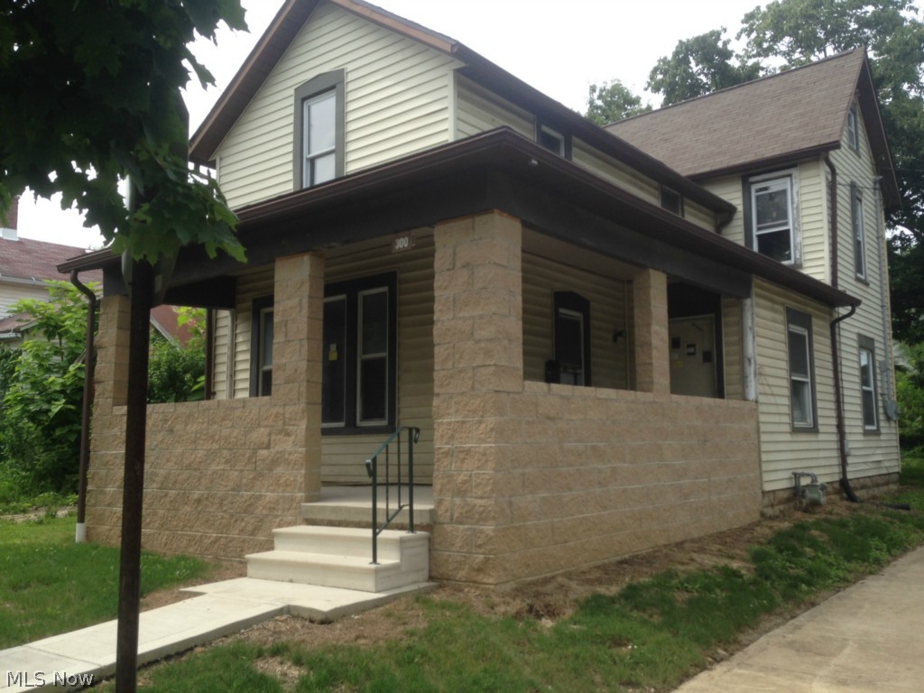 Fixer-upper near Downtown. Within a half mile of Route 30. 4 bedrooms. Fireplace in the living room. Detached garage/storage building.