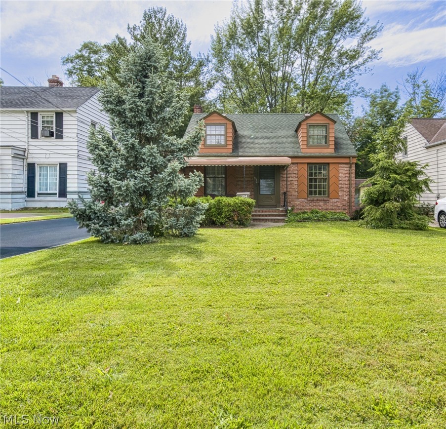 Welcome to 354 E.260th in Euclid, a rare opportunity to own a charming 3 bedroom, 2-bathroom brick Cape Cod - this home offers incredible potential at an exceptional value. New Furnace in 2024 & new A/C 2025- Inside you`ll find 1,318 square feet of living space featuring hardwood floors in the main floor bedrooms, hallway and living room and a spacious kitchen. Just off the kitchen, a fully enclosed 3 seasons room with new windows & flooring provides the ideal space to relax, unwind or create a home office, additional living space or dining space overlooking a private backyard. On the second level you will find the large 3rd bedroom offering privacy and plenty of space. The large, finished room in the basement and additional bathroom offer even more space. Well cared for home, long-term owner with a functional layout, making it the perfect canvas for a buyer ready to bring their vision to life or make this their starter home and move right in. The full basement provides additional space with endless possibilities for storage or future finishing. Outside, enjoy a fenced yard and a 2-car detached garage, adding both convenience and value. Located just a few minutes from the freeway and a short drive to Downtown Cleveland, near public and private schools and parks, just a short distance to Lake Erie, this property combines convenient location, space, and opportunity. Schedule your showing today.