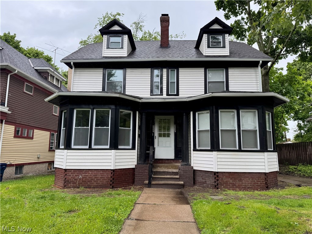 Spacious and income-producing side-by-side duplex in desirable Cleveland Heights offering over 3,700 square feet and eight total bedrooms. This is a strong opportunity for both investors and owner-occupants looking for immediate income with additional upside. One fully renovated unit is newly leased at $1,750/month (water/sewer included), featuring granite countertops, white shaker cabinetry, stainless steel appliances, LVP flooring, updated lighting, fresh paint, and beautifully refinished hardwood floors. The living room showcases a decorative fireplace, and a bright front sitting area adds charm and functionality. The full bath has been tastefully updated with a modern tile surround. The second unit, is currently vacant and has been updated after tenant moved out. ideal for an owner-occupant or investor. Updates in second unit include new countertops in kitchen and bathroom, new appliances in kitchen, freshly painted walls and ceiling on the floors, basement cleaned out and painted, Both units offer four spacious bedrooms, one and a half baths, and a walk-up third-floor attic providing excellent storage or future potential. Recent major improvements include a newer roof, new gutters and downspouts, a newly built two-car garage, new WYE piping and cleanout and an updated electrical meter and mast on the renovated side. The property will be delivered POS compliant for added peace of mind. Located near the Lee Road corridor, Cain Park, shopping, and dining, this property combines strong current income, future upside, and prime location.