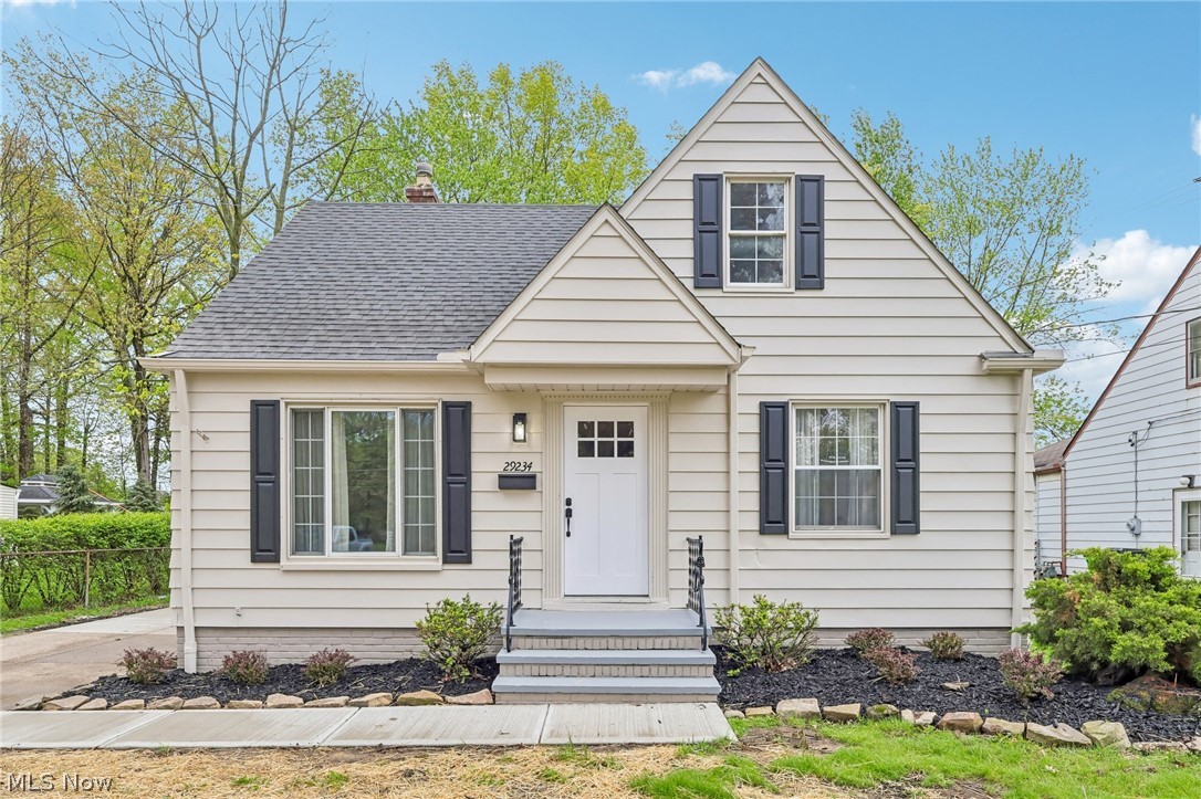 Welcome to this completely renovated and move-in-ready 3-bedroom, 2 full bathroom Cape Cod in Wickliffe! This turnkey home has been remodeled from top to bottom and offers the perfect combination of modern updates and functional living space.
The interior features a beautifully updated kitchen, two fully remodeled bathrooms, new flooring throughout, fresh paint, updated light fixtures, and a bright, clean aesthetic from the moment you walk in. Most windows have been upgraded to vinyl replacements for improved energy efficiency, while the roof, furnace, and central air are newer for added peace of mind.
The partially finished basement adds approximately 450 additional square feet of living space and is perfect for a second living area, recreation room, home office, or workout space. Outside, you’ll find a detached 2-car garage, a large deck, and a manageable yard ideal for relaxing or entertaining.
If you’ve been searching for a fully updated home with modern finishes and minimal maintenance, this is one you won’t want to miss!