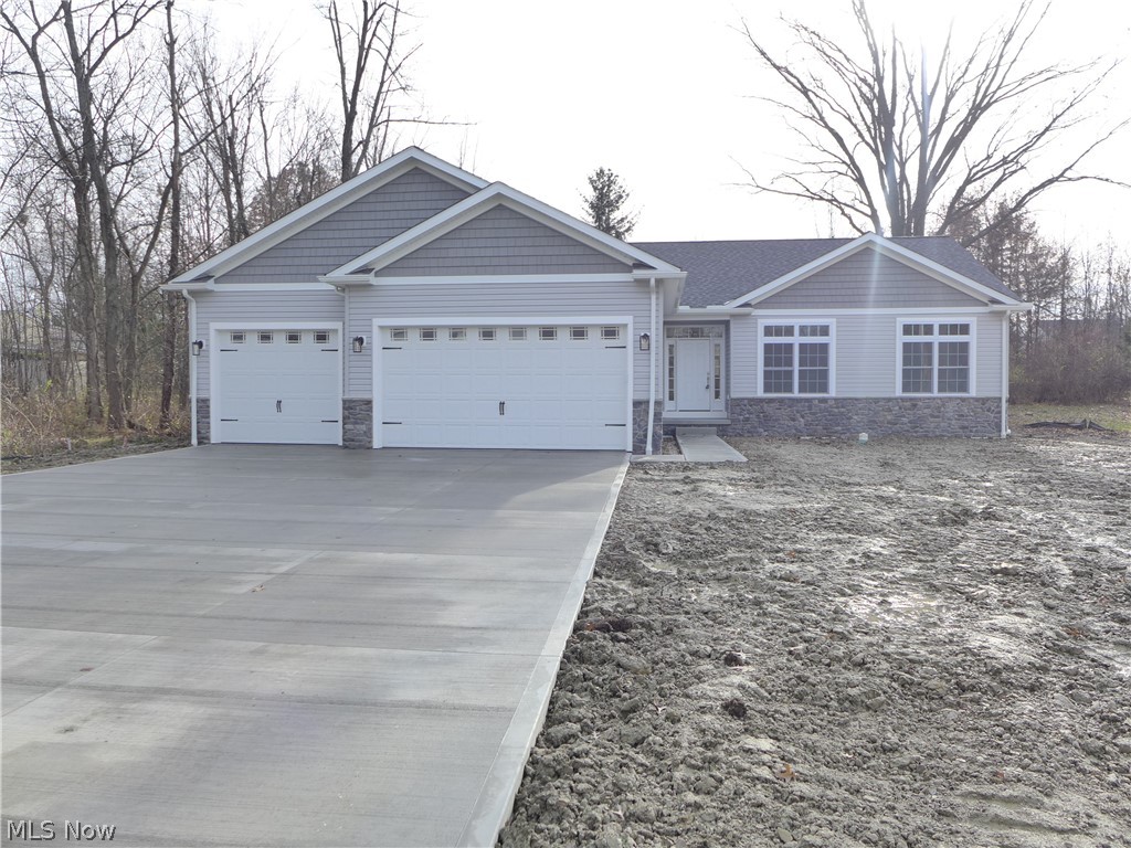 New Ranch Home Currently Under Construction And To Be Completed By December 2021 * This Custom Built Ranch Includes 3 Bedrooms, 2.5 Baths, First Floor Office, Full Basement And A 3 Car Garage * This Breathtaking Home Has An Open Floor Plan With Vaulted Ceilings In The Great Room, Kitchen And Master Bedroom * The Kitchen Features White Cabinetry, Quartz Countertops, A Large Island With Breakfast Bar, Recessed Lighting, Luxury Vinyl Plank Flooring And Stainless Steel Appliances * Oversized Great Room With Recessed Lighting And A Gas Fireplace * First Floor Office With French Doors And Wainscotting * Split Bedroom Floor Plan * The Master Suite Has A Walk-in Closet And A Full Bath That Features A 5Ft Tile Shower With Transom Window, Double Sinks With Quartz Countertop And A Linen Closet * Upgraded Trim Package Throughout * First Floor Laundry Room/Mudroom With A Drop Zone Bench * Full Basement With 9 Ft Ceilings * The 3 Car Garage Is Drywalled And Textured And Include Decorative Insulated