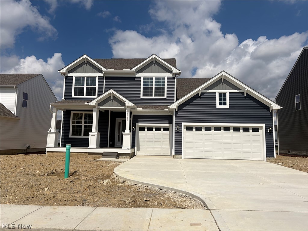 Welcome home to this move-in ready Westchester in the desirable Emerald Woods Community. This stunning home offers 3,300 sq. feet and features 4 bedrooms, 2 ½ baths, open concept chef’s kitchen with quartz countertops, built-in appliances, and a large walk-in pantry. The main level includes large gathering room and a flex space with French doors while upstairs you will find a loft area, and four expansive bedrooms with walk in closets. The owner’s suite features a private bath and enormous walk- in closet. An unfinished basement and three-car garage complete this beautiful home with maximized storage. Call for your showing today!