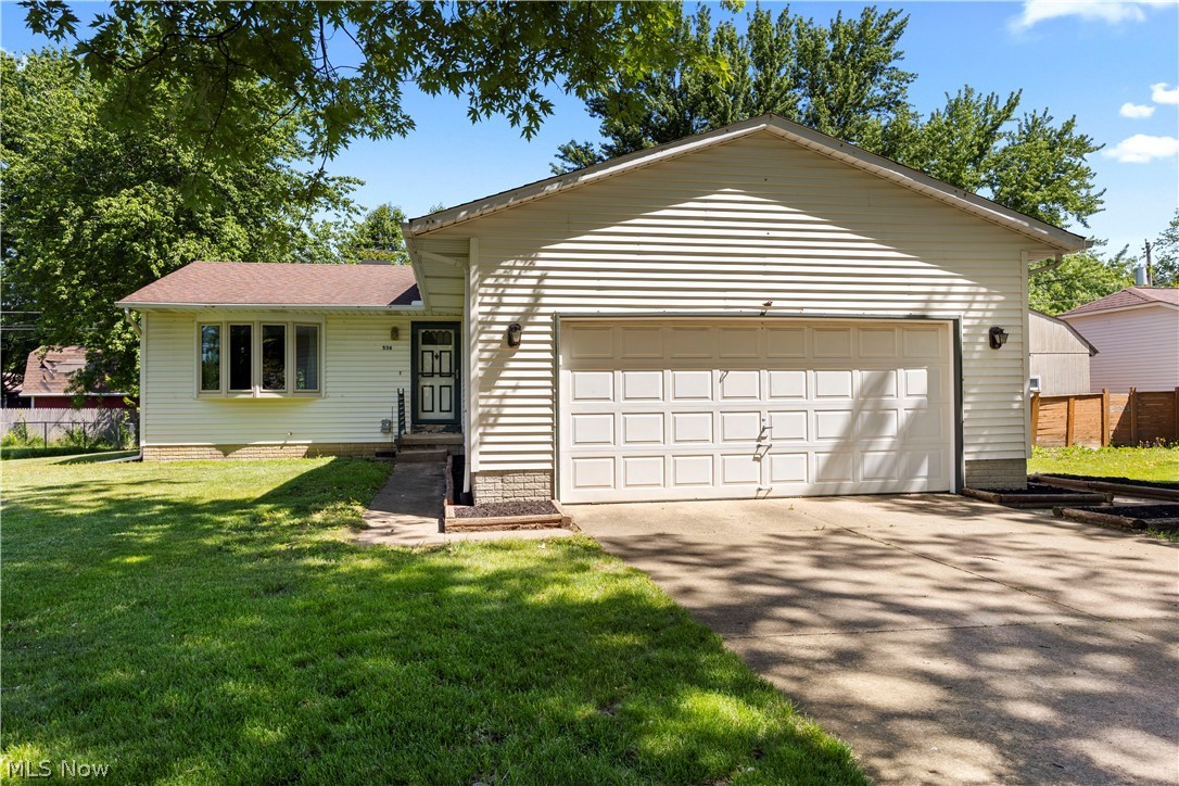 Welcome HOME to 536 Fieldstone Dr. in Amherst! Located in the highly desirable Amherst School District, this spacious 4-bedroom, 2 full bath split-level home offers endless potential for its next owner. Inside, you'll find multiple living spaces including a finished basement rec room complete with a bar area, perfect for entertaining family and friends or creating the ultimate game day hangout. The attached four-seasons room provides additional year-round living space and overlooks the nearly 1/3-acre lot with a partially fenced-in private backyard, ideal for relaxing, pets, or outdoor gatherings. All appliances stay, making this home move-in ready while still offering the opportunity to add your own personal touches and truly bring it back to life. Conveniently located with easy access to major highways, shopping, dining, parks, and recreation, this property combines space, location, and potential all in one!