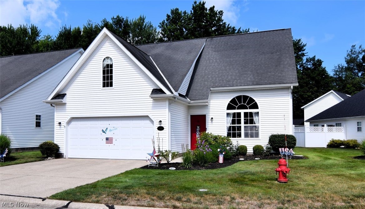 Well maintained 3 bdrm, 1.5 bath, 2 car garage freestanding cluster condo located in the highly desirable, quiet & peaceful Sweet Brier Place community of Madison Village. This lovely home w/ 1486+ finished sq ft of living & more than generous storage space is open & airy w/ a layout that flows from one room to the other w/ ease & convenience. The clean, neutral paint & updated flooring throughout most of the first floor, lend themselves to an updated decor style. The expansive living room is refreshing w/ sweeping cathedral ceilings & loads of natural light from the beautiful extra large windows. The open concept eat in kitchen flows seamlessly into the family rm allowing generous space for cooking, gathering, entertaining & relaxing. All kitchen appliances remain. Corner fireplace w/ raised hearth is a welcome addition for comfort & ambiance. 1st flr laundry rm & spacious half bath are tucked out of the way but convenient for everyday living & guests. Off the kitchen through the slider, step outside to one of Sweet Brier's premier lots within the community where greenspace, nature & woods provide calm & peace. Relax on the oversized 30x17 (at it's widest) patio w/ privacy fencing, picturesque landscaping & views of the spacious yard & woods. Plenty of room for dining al fresco, lounging in the sun & shade & enjoying the company of others. On the second story, you'll find 3 generously sized bedrooms, a 14x4 balcony, a full bath & an incredible amount of storage space. The primary bedroom provides two enormous areas of storage,1) a 19x12 massive walk in closet, & 2) a huge above the garage 20x13 walk in storage area w/ flooring, electricity & a ceiling fan. In addition, a walk up attic (w/ pull down stairs) above the second story provides 30x6.5 of walkable & practical storage w/ electricity. As if that weren't enough, there is a walk-in linen closet w/ light off the second floor hallway w/ convenient shelves for organizing. Call me to schedule your private tour!