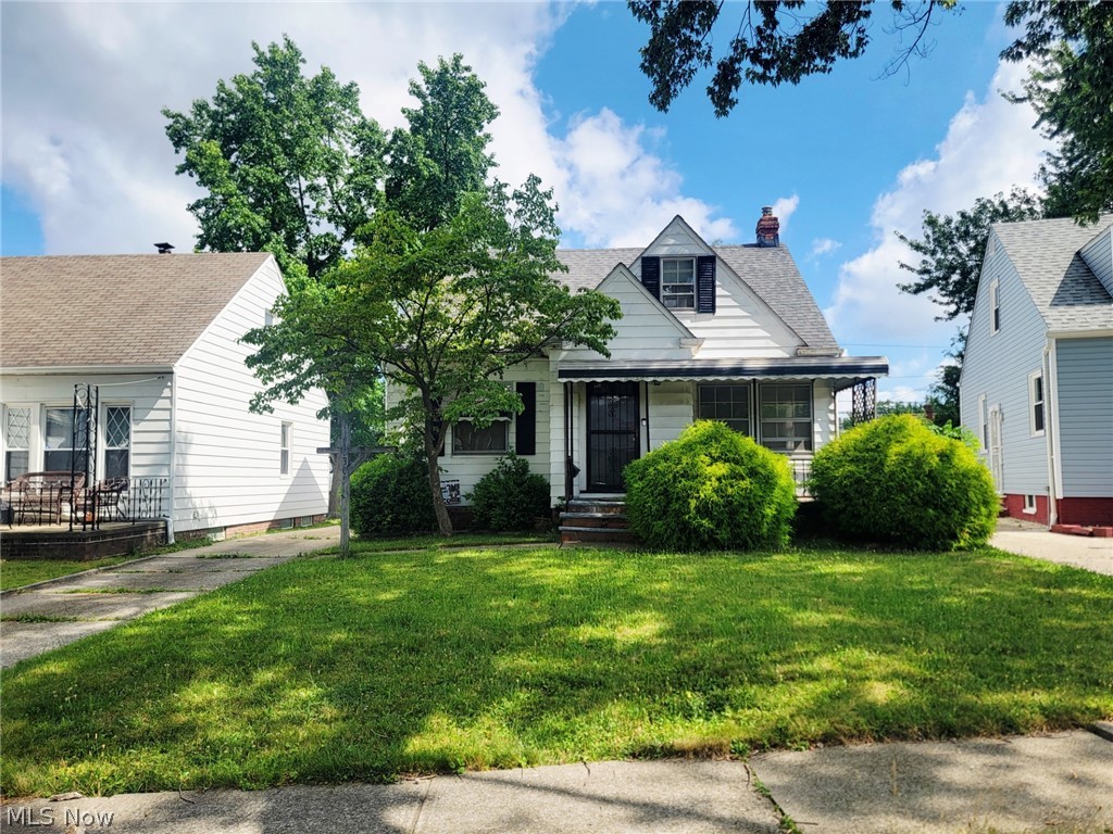 Opportunity knocks! This bungalow in Maple heights offers a large covered front porch three bedroom one and a half bath and tons of potential. Instant sweat equity!  Rec room in basement!