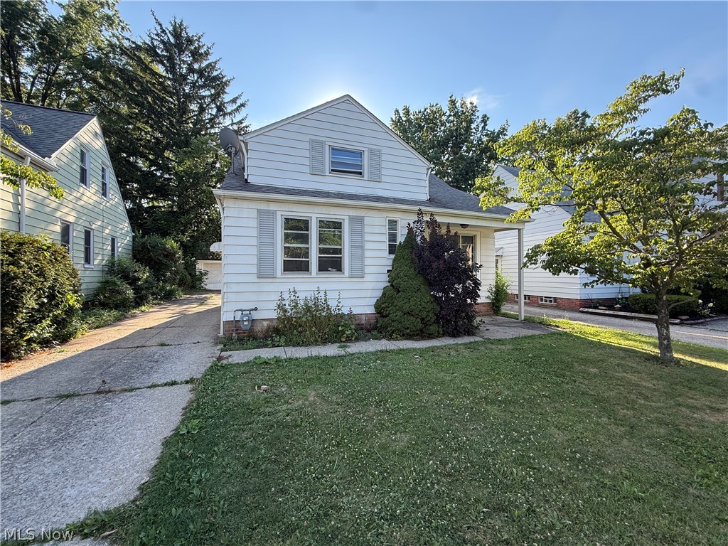 Looking to add to your rental portfolio or a great starter home? Well look no further than this well maintained 4 bedroom cape cod located in the Heart of South Euclid.Featuring beautiful hardwood floors throughout and a warm, inviting atmosphere, this home is move-in ready and full of charm. The spacious layout offers comfortable living with plenty of room to make it your own. Stainless steel refrigerator and stove and first floor living space including a separate living room, dining room, two bedrooms and full first floor bathroom. The basement offers additional versatility with a large finished rec room, Outside, you'll appreciate the two-car garage and the well-maintained exterior. With its classic Cape Cod charm, beautiful hardwood floors, numerous updates, and move-in-ready condition, this inviting home offers the perfect combination of comfort, character, and functionality. Don't miss your opportunity to make this wonderful property your own!