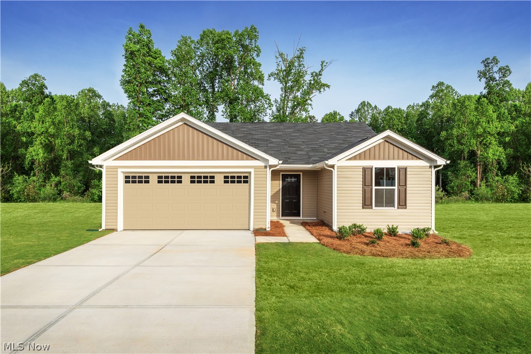 For the convenience of single floor living with all the amenities you need, look no further than Ryan Homes’ Plan 1296. As you enter the foyer of this 3 bedroom, 2 bath home, you’ll know you’ve arrived in something special! The secondary bedroom wing features two large bedrooms and a convenient hall bath, while a service area from the garage leads to a huge laundry room and arrival area that banishes clutter. But the heart of this home is the living area -- large and inviting, and running the entire rear of the home, its open-concept design keeps it airy and filled with light. The kitchen features a large island with room for seating, while a cozy eating area provides space for sit-down meals. Off the main living area but given privacy by a small recessed space, the owner’s bedroom is large and accommodating while still feeling tucked away, and features a private bath and a truly amazing walk-in closet.