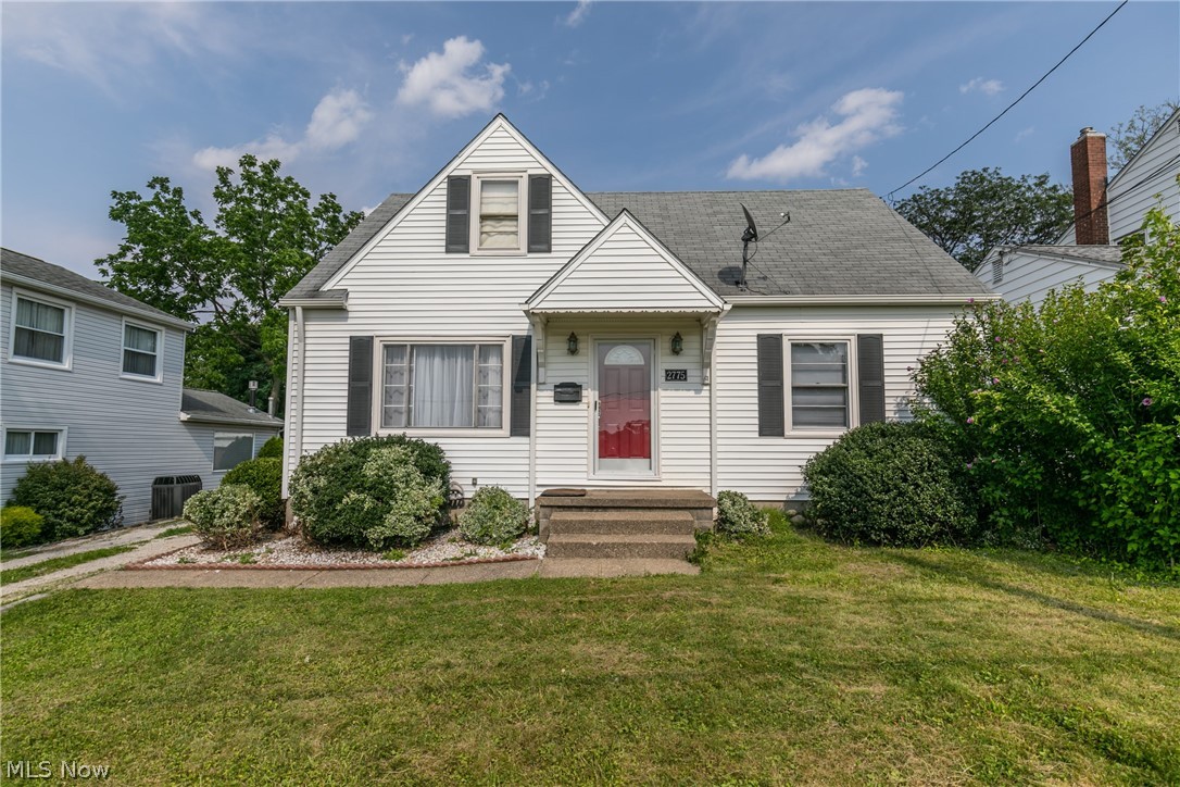 A desirable Cuyahoga Falls cape cod with 3 bedrooms and 2 full bathrooms.... the second full bath is upstairs with the master bedroom, and has been updated.  This lovely home has natural wood flooring, LVT flooring in the kitchen, eating area, and baths.  The basement has been fully waterproofed with a transferrable 20 year warranty, and a sump pump as well.  There is a garage, nice yard, and so much more.