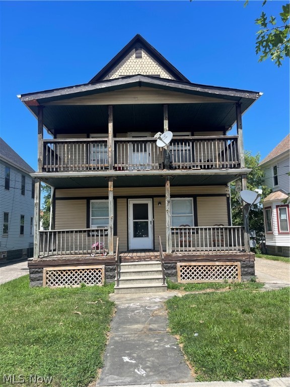 Fantastic turnkey double in Old Brooklyn. Just move in or start collecting rent.  Both units have 2 beds, 1 bath, formal dining rooms, large kitchens, front porches and open floor plans.  There is also a walk-up attic.  Both units have been renovated.  New carpeting and re-finished original wood floors.  New windows throughout.  The rents are $650 and $875 but should be higher.   Separate Utilities, updated electric panels, glass block windows, new/newer Rheem furnaces & hot water tanks, newly replaced main stack.  Excellent area, close to downtown and freeways.  Schedule your private showing today and be the proud owner of this solid property.