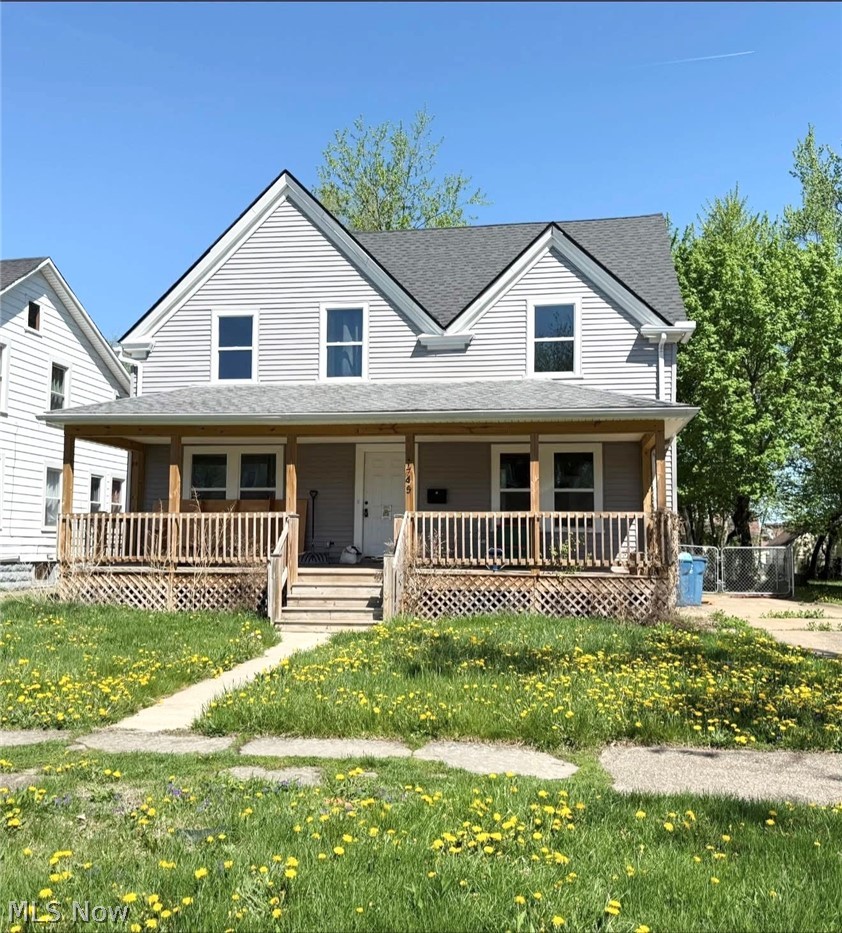 Welcome to this spacious 4-bedroom, 2-bath home offering room to grow and relax! Major updates including newer
windows, gutters, roof, siding, front and back decks, basement stairs, glass block windows, basement waterproofing
and HVAC provide confidence and comfort for years to come. With plenty of living space inside and out, this home is
ready for its next owner!!