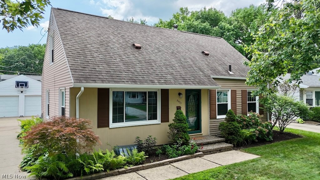 Welcome to 2971 9th Street.  This classic cape has been well maintained and updated over the years.  Recently, the whole house was painted and all the carpeting was replaced.  There are hardwood floors under the carpeting.  The first floor features a fully applianced  kitchen with oak cabinetry and a  bar top island. From the kitchen, you enter the dining room which is open to the living room.  Two bedrooms and full bathroom complete the first floor.  Upstairs, you'll find two more nice sized bedrooms and another full bathroom.  The basement is unfinished and is split between a large space ready for your finishing touches and the utility/storage side which includes the laundry.  Outside, there are many nicely landscaped beds featuring many perennial plantings.  The covered patio is great for entertaining, or just relaxing after a long day. The back yard is nice and flat.  The 2.5 car garage has room for both of your vehicles as well as room for storage. Roof 2011, Furnace and A/C 2014. Call your REALTOR for your private showing today!