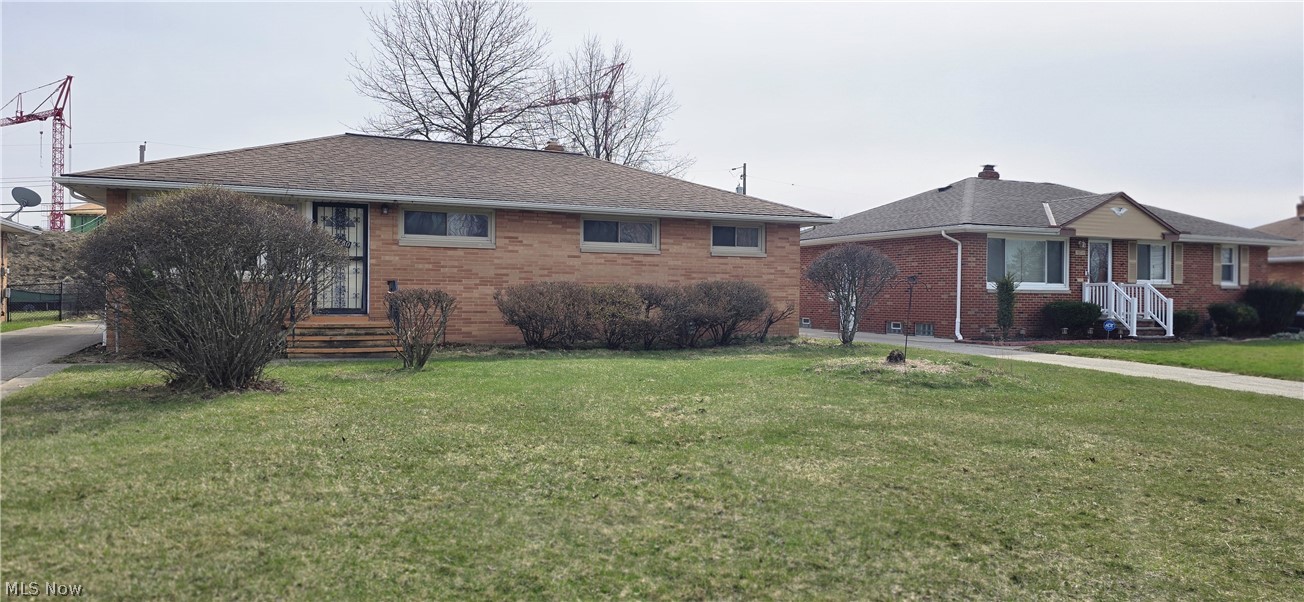 Bedford Heights nice brick ranch on a very nice street!!! Finished basement with fabulous bedroom suite!!! Probate. Needs some repairs. To be sold "as is"!