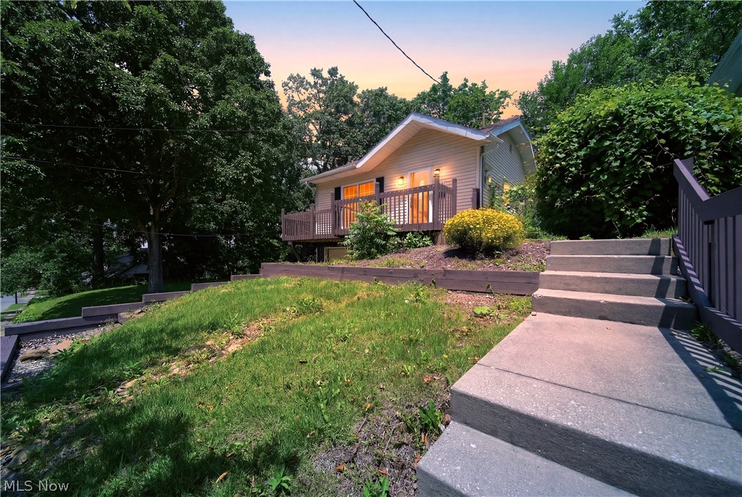 Move right into this beautifully renovated 3-bedroom home in Akron! Every detail has been thoughtfully updated, creating a fresh, modern space that's ready for its next owner. The bright kitchen features stunning quartz countertops, stainless steel appliances, including a built-in microwave and dishwasher, and plenty of cabinet space for everyday living. The updated full bathroom offers a clean, contemporary design with a new tub, while new flooring throughout and central air provide comfort and style in every room. The unfinished basement offers abundant storage and includes laundry hookups, giving you room to grow or customize the space to fit your needs. A one-car attached garage adds even more convenience for parking, storage, or hobbies, and easy access through the basement. Whether you're looking for your first home, downsizing, or adding to your investment portfolio, this move-in ready property is a fantastic opportunity with modern updates already completed. Conveniently located near shopping, dining, parks, and easy highway access, this home is ready to welcome its next chapter.