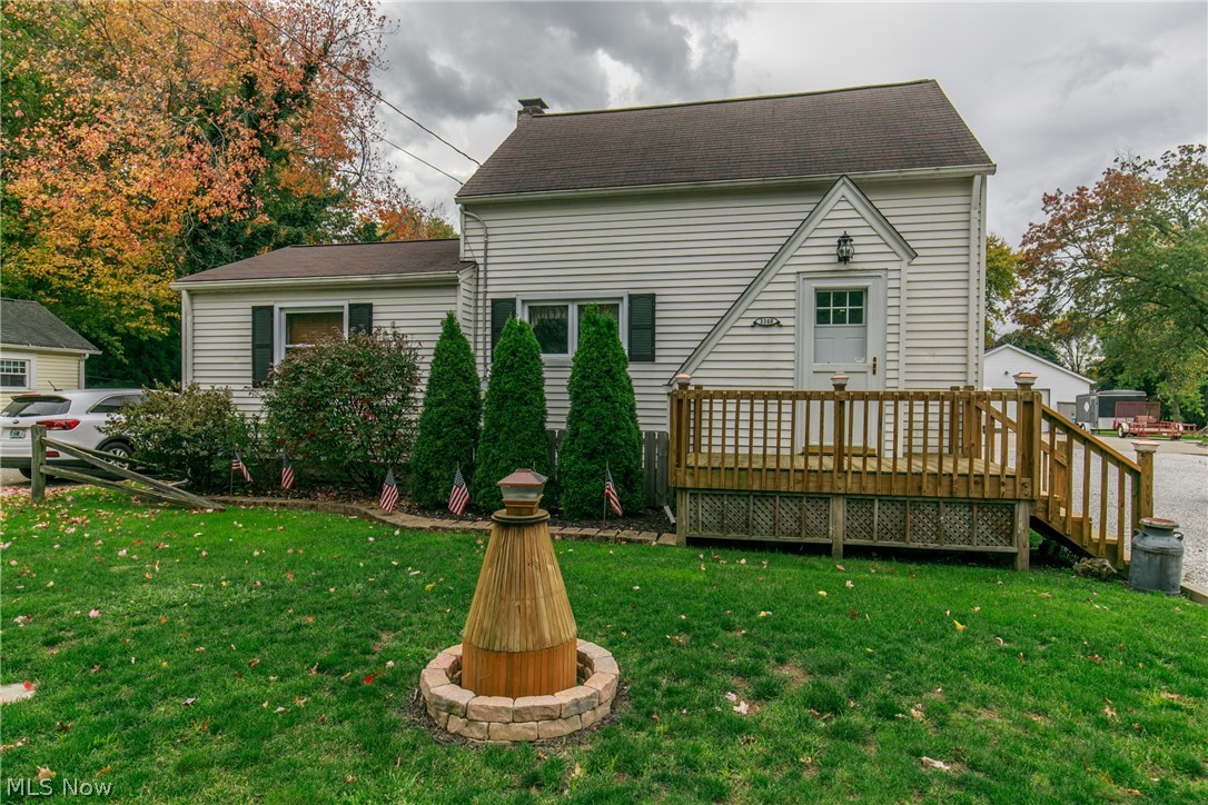 A remarkable 3 bedroom 2 full bath home on roughly 3/4 acre in Springfield.  This lovely home features a first floor master suite that walks out to a beautiful Knotty Pine Sun Porch.  An over sized 2 car garage (could fit more) also has a rear walk up for many uses.  An updated kitchen centers the home, with a formal living room and large Family room.  There is a full basement, front deck, central air, and so much more.
