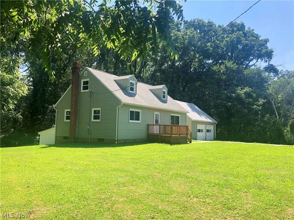 Country living. Private back yard. Just shy of 1 acre. Norwayne Schools....what more could one ask for?  This nicely updated 4 bedroom, 2 full bath home with nearly 1500sf of living space could be yours!  Newly refinished gorgeous hardwood floors, spacious renovated kitchen includes Schrock soft close cabinets, new countertop and sink; newer vinyl windows throughout, new well pressure tank, new hot water heater, renovated bathrooms, new concrete patio between house and garage, new front and side door entry decks. The 2 car garage has a walk up overhead storage loft.  The only thing missing is YOU!