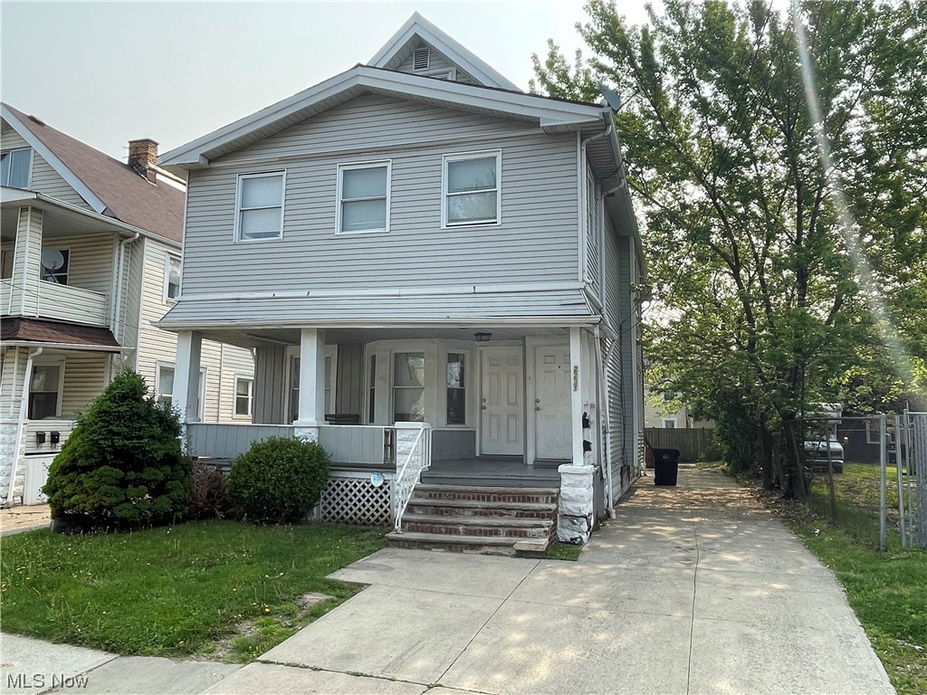 A Must see!! This 3 bedroom updated unit on the first floor of this beautiful duplex is located in the West Blvd area. Minutes from downtown Cleveland and Metro Hospital.Lead Certified and move in ready with new stove and fridge included.Come make this house a home! Call listing agent to schedule appointment. Rental requirements:Credit score of 600+. 500 - 600 is considered conditional.Less than 3 items in collections, excluding student loan and medical. Monthly income of 2.5 times the amount of the monthly rent.Thorough Eviction Check. $50 Non Refundable App Fee for all Adults who will be occupying the property.Applications can only be completed online.Typical Security Deposit equivalent to one months rent, pending results of background checks. Tenants must have the electric and gas transferred into their name and obtain renters insurance prior to receiving keys to the property. 

Tenant pays gas and lights. Small pets allowed at an additional fee, No smoking