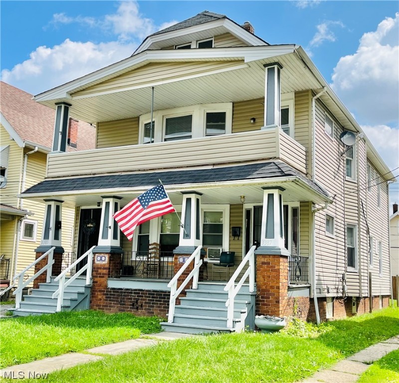 Love Life Here ! Stunning, Renovated, 2 Family Colonial in a Wonderful Location. 2 Bedrooms/Full Bath on Each Level, Front & Back Porches, Built in Linen Closet + China Cabinet, Drawers/Window Seat, 2 Car Garage. Upper Unit: Cook's Kitchen featuring: Gas Oven/Range, Gorgeous Granite Counters, Deep Stainless Steel Double Sink, White Cabinets, Cool Tile Backsplash, Built in Linen Closet, Fully Renovated Bathroom, Sleek Luxury Vinyl Plank Flooring, Interior Paint, Lighting Fixtures, Spacious Attic on Third Floor with Natural Light, Inviting Dining Room leads to Spacious Living room. Each Unit has Relaxing Front Porch. Updated: Electrical/Furnace/Hot Water Tanks/Glass Block/Plumbing/Many Replacement Windows/Roof/Siding, Storm Doors. West 95th leads into Beautiful Mercedes Cotner Park. Also, Close to RTA, Major Highways, Downtown CLE/Lakewood, Dining, Edgewater Park, Entertainment, Hospitals, Shopping . . . .
Make Your Appointment Today ~