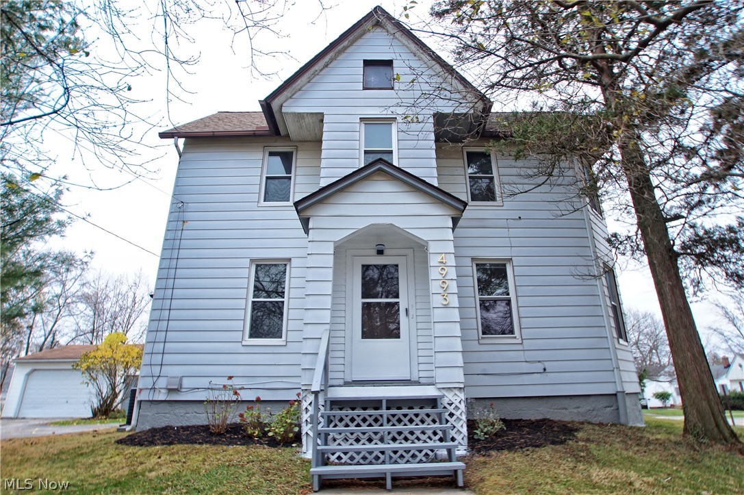 Welcome to this spacious, updated Garfield Heights colonial! This home offers 3 bedrooms, 2 full baths, a newer construction oversized garage (2001), and an outdoor patio. Updates include a brand new furnace and air conditioner (2022), new luxury vinyl flooring (2022), brand new full bathroom in basement (2022), and fresh paint throughout. All appliances are included and all that's left is to move in! Don't miss out, schedule your showing today!