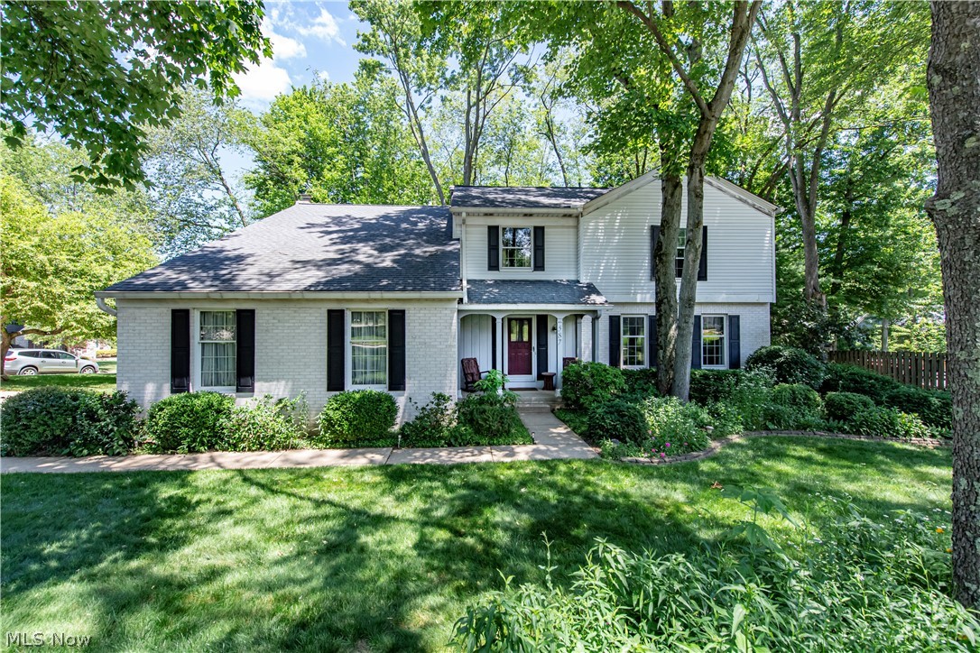 Welcome to 587 Red Rock Dr. This well kept and spacious home is inviting for many possibilities! The first floor has an eat in kitchen along with a half bath, a living room, dining room, and family room with a fireplace for those entertaining and cozy nights. There is also a laundry room on the first floor for your convenience. There is old school charm with some built ins on the first floor also. The unfinished basement is large, nice and full of potential. It also has a newer furnace, hot water tank, and the sump pump comes with a battery backup. If its space you need the upstairs holds 4 large bedrooms and two full baths along with ample closet space. situated on a corner lot, the outside has a front porch for relaxing as well as a rear furnished deck for those hot cookouts and get togethers. All appliances that are in home stay. Updates include: Furnace (2yrs) old, Hot water tank (3yrs) old, AC (2yrs) old, Roof (2015), Newer gutter guards, Newer springs on garage door, some newer fixtures inside. Two new doors inside. Newer WIFI thermostat. Battery back sump pump (2023). Hurry and schedule today to make this home yours!! * HOME IS BEING SOLD AS IS! SELLER WILL MAKE NO REPAIRS! *