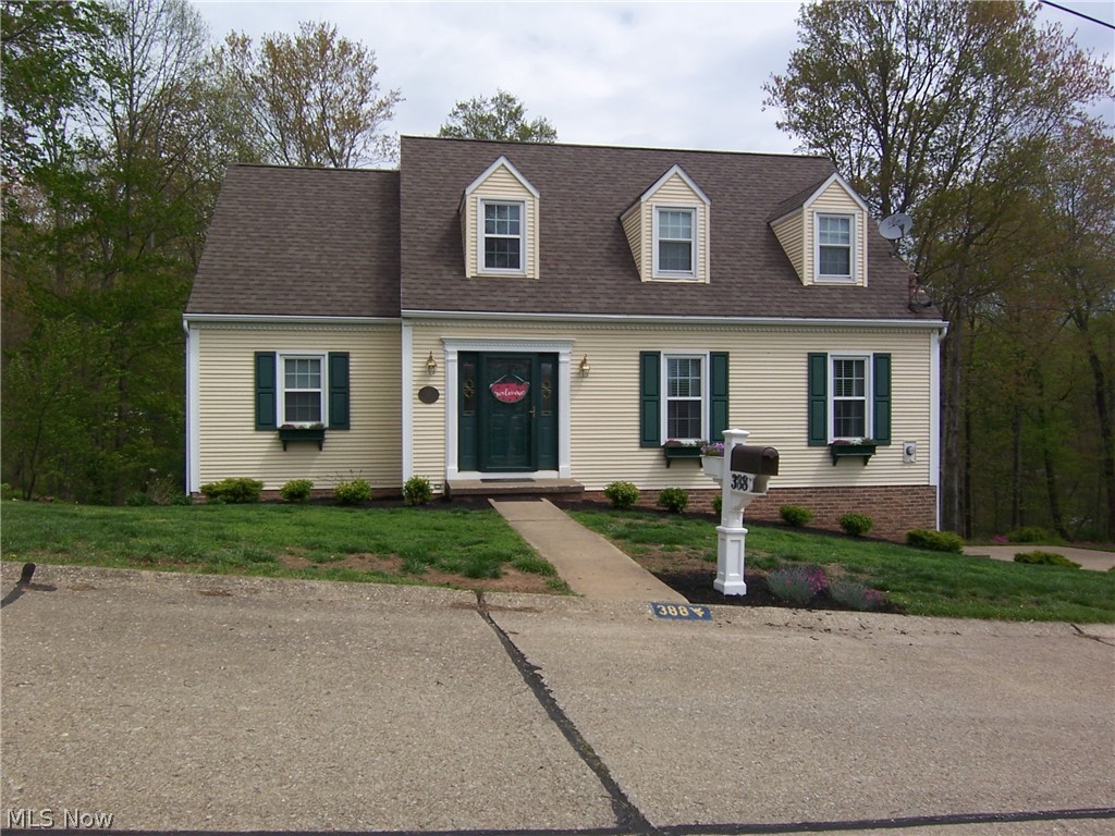 This adorable cape cod is a real charmer with its inviting feel and adorable decor!  Come visit today and fall in love with this home that offers a formal living room, formal dining with hardwood flooring and bay window, large eat-in kitchen with all appliances, first floor bedroom, laundry and full bath.  On the second floor you will find all bamboo hardwood flooring, the spacious master bedroom with 2 dormers, full bath and large walk-in closet as well as two additional bedrooms.  The lower level is a walk-out partial unfinished basement offering lots of storage. And lastly you'll enjoy the screened in deck located off the eat-in dining area for pleasant days and evenings of relaxing as well as watching all the wildlife in the wooded backyard.  This is a very attractive and friendly neighborhood. Please wear mask, gloves and shoe covers during showing. Thank you.