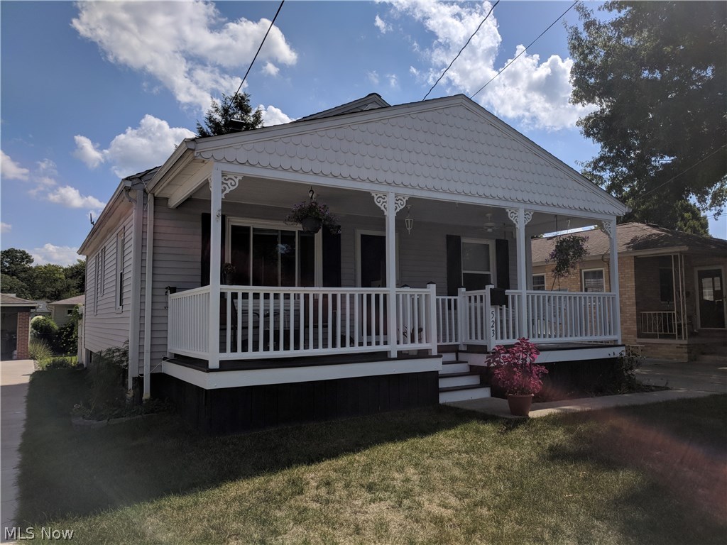 Short Sale ready.  Move in condition and completely updated. Put the key in the door and simply move on in. Mr. & Mrs. clean has lived in this desirable neighborhood of Ellet for 20 years and now relocating. Owners have always taken great care of this gorgeous little home. The living room has a vaulted ceiling with decorative built in shelving and lighting. Beautiful hardwood floors, painted and trimmed in all of the latest colors. The larger bedroom has a sliding glass door that leads out to a concrete patio with extended privacy fencing. The eat in Kitchen bright and cherry with plenty of cabinets and counter space. The basement has a finished room that could be used as a 3rd bedroom or a play room. Scalloped covered porch, siding, windows, roof, electrical approximately 10 years old. If you have been looking for a pristine condition home stop by and buy this one.Minimum contract price 87011.00 no concessions.