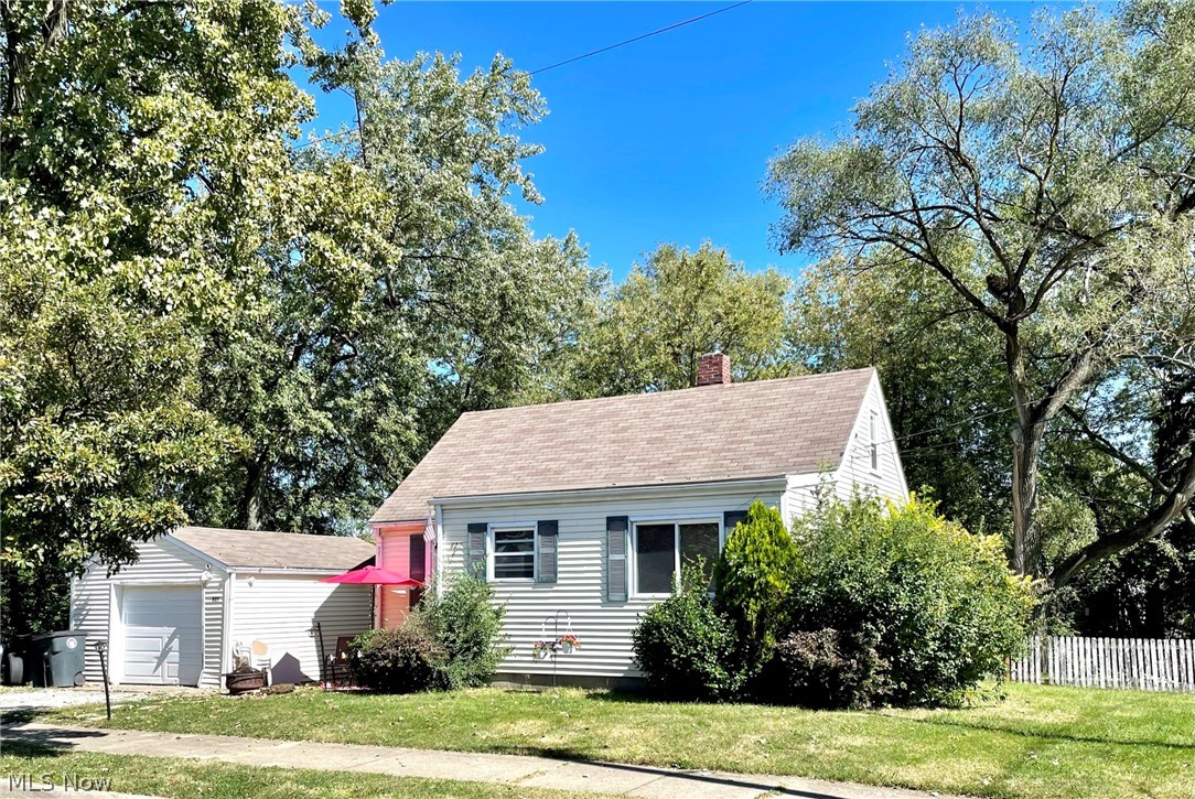 This Home is currently being rented by the same tenants for almost 7 years. It is a well maintained home with large bedrooms and a private & beautiful 3 parcel lot. The entire back yard is wood fenced. The 1.5  garage has an attach shed in the rear of garage. The second floor is massive and could be easily converted to 2 bedrooms. The full unfinished basement could be finished and offers plenty of storage.   Since owning this property Seller replaced roof , furnace and Hot water tank. This is a lovely neighborhood in the northern part of Firestone Park and it is walking distance to Joy Park with hike & bike trail.  Property located minutes to I76 Freeway and Downtown Akron.
