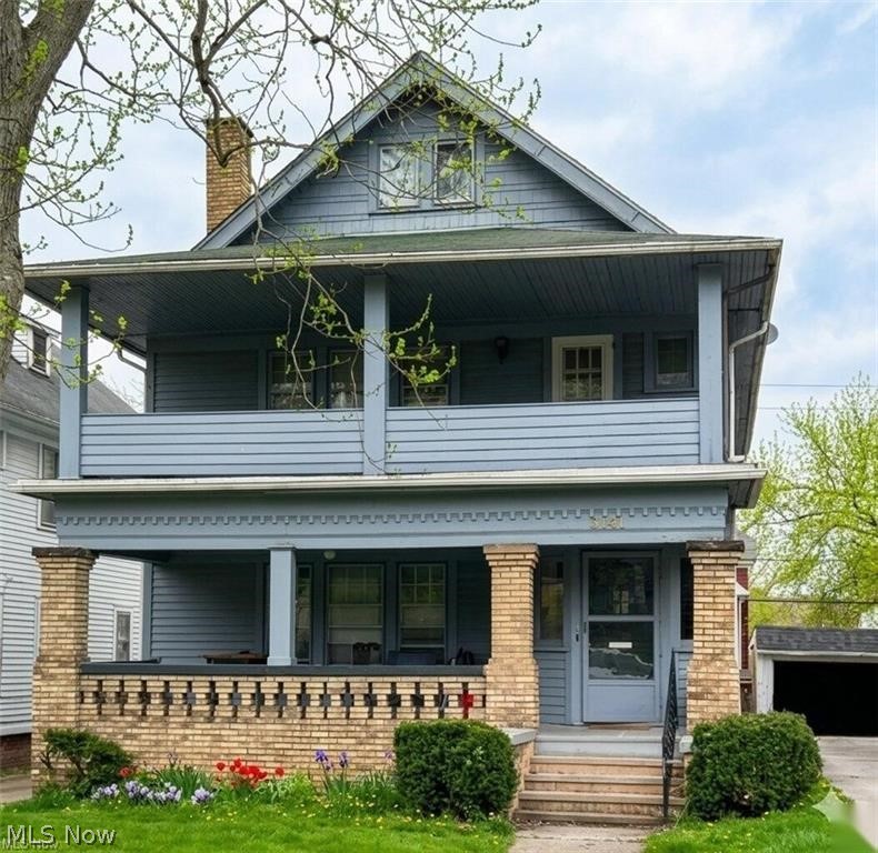 Steps from the Cedar Lee corridor — one of Cleveland Heights' most walkable, high-demand rental submarkets. Three units. Two recently updated. One vacant and leasable from day one. Unit 1 is occupied (1,275/month) on a one-year lease, just under the 1,300 market rate. Unit 2 is vacant, move-in ready with identical finishes, and can be leased at 1,300 immediately. Unit 3 is a studio on month-to-month at 575 — supports 750+. Roof replaced within 4–7 years. One updated furnace, one older. Bradford hot water tanks. Brand new garage. Some photos have been virtually rendered.
