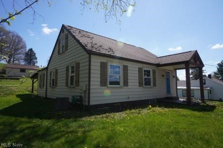 Great opportunity for an affordable home on a huge lot with a great location.  This 3 bedroom home will make a great home with your personal touch and updates.  Two bedrooms are on the first floor and the third is the walk up finished attic.  It includes an attached one car garage and attached one car carport.  The shed is perfect for housing your yard tools and mower.  Don't miss this opportunity just outside village limits on State Route 43.  Schedule a showing today.