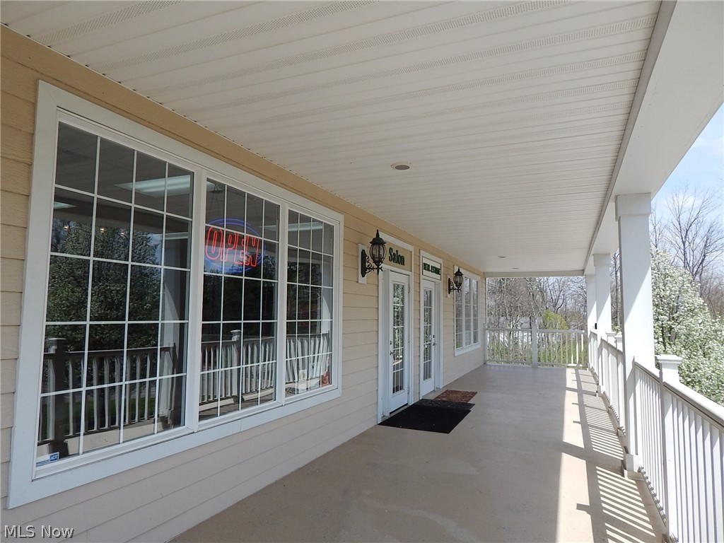 2000 sq. ft. office/retail space in the heart of Richfield, at the Northeast corner of Rt 303 & Rt 21. Close to major interstates (I-77, I-80 Ohio Turnpike, I-271). High-traffic area with a traffic count of 23,160 cars/day.   Former dance studio and prior to that it was a beauty shop.   There is a floating floor in the main room.  There are several other rooms and 2 restrooms. This space is used with Unit F, which is also for rent, but can be rented as one unit or separately.  Also has a back entrance. The rent is $1667.00/month triple NNN, plus $2.50/month CAM charges.  Total rent is $2084.00/mo triple NNN, which includes CAM.  Minimum 1 year lease and will consider additional options.  Immediate occupancy.  FIRST 3 MONTHS RENT FREE W/3 YR. LEASE!!!