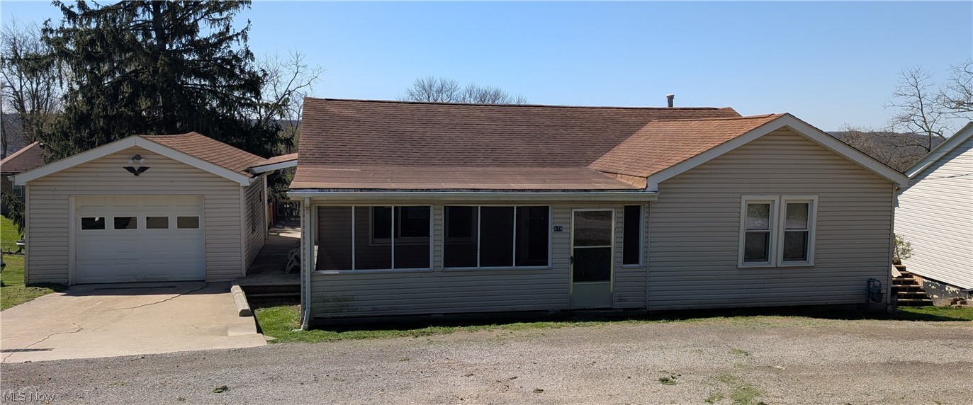 Come take a look at this 3 bedroom 1 bath home located in Pleasent Heights. This home features vinyl siding, large rear decks, newer windows, newer roof, garage, updated electric and recently refinished hardwood floors (check out the before and after!) all on one floor. The full, tall ceiling, walk out basement has the potential to double the square footage of this home. This family has owned the home since it was built so don't miss your opportunity to make it your own.