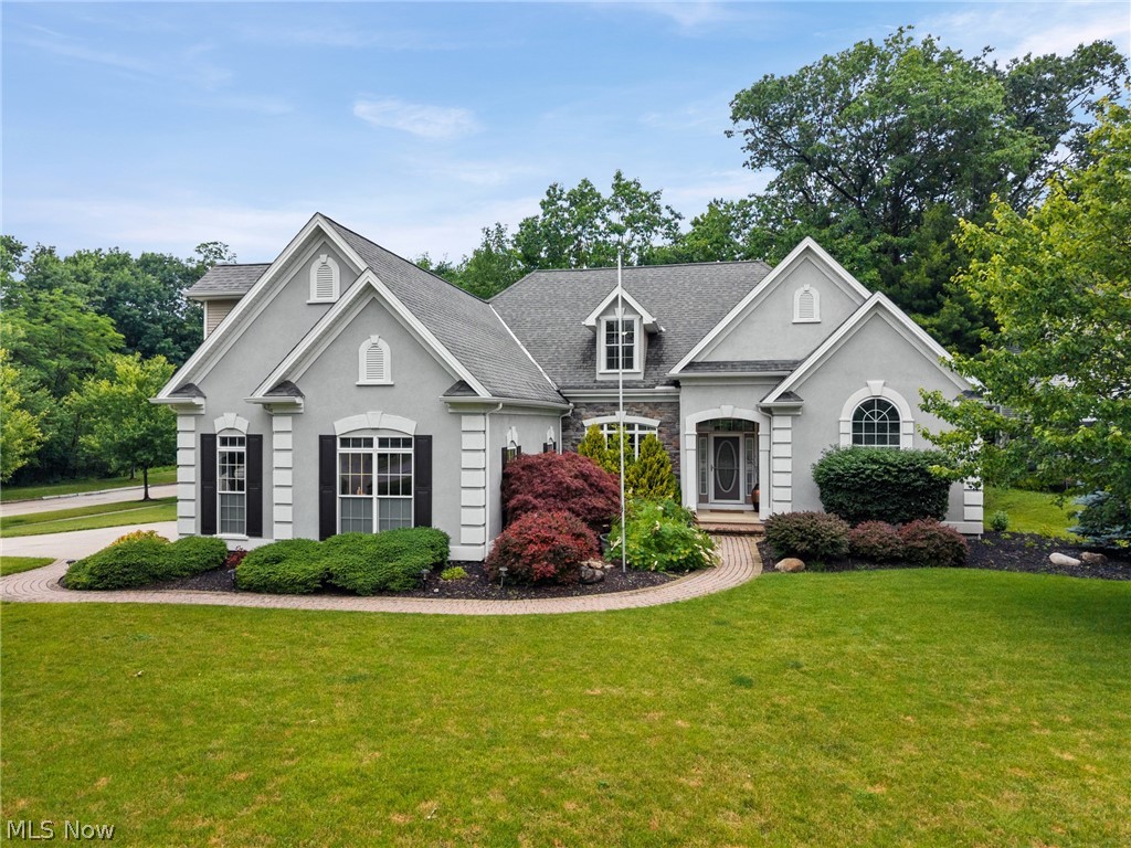 Welcome to 1109 Brandywine Drive...Plenty of space in this four bedroom, 5 bath ranch/cape cod style home. First floor has a  primary bedroom with en-suite bath, gas fireplace, two closets and access to the back deck along with two additional bedrooms (one has a murphy bed!) and full bathroom. Vaulted ceilings in the family room with another gas fireplace, dining room off of the foyer, kitchen with breakfast nook, all appliances included. Laundry on first floor as well with access to the garage. Second floor has a bedroom and full bath with loft and office area. Full finished basement with bar, work out area, recreation room and additional storage. Two car attached garage and large deck off the back of the house. Corner lot located in the Montville Farms neighborhood. Updates include primary bath 2025, water tank/softner 2026, roof/Hvac approx. 2016.