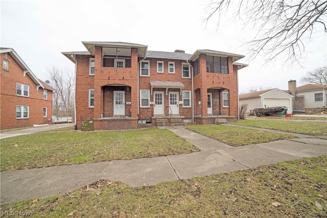 Already Cash Flowing; 3 units occupied. The 4th is rent ready and being advertised. 2 units were renovated this year with new Kitchen, Bath, Flooring throughout as well as paint! The other two occupied units were renovated within the last 2 years with new Kitchen, Bath and some new flooring as well as paint. All Brick Four Plex in McDonald School District. All utilities are separated out for each unit. Tenant pays their own Water, Electric, and Gas/Heat. Owner pays Trash. Each unit is a 3 Bedroom / 1 Bath Apartment, has a front and back entrance and a patio or balcony. Full Basement is a walk-out. All units have their own separate basement area with laundry hookup. Circular Driveway leads to 4 Space Carport. Roof on Main Building and Carport replaced 9 years ago. Owner emphasizes easy to manage property with tenants responsible for utilities and currently making online rental payments. Call for Financials.