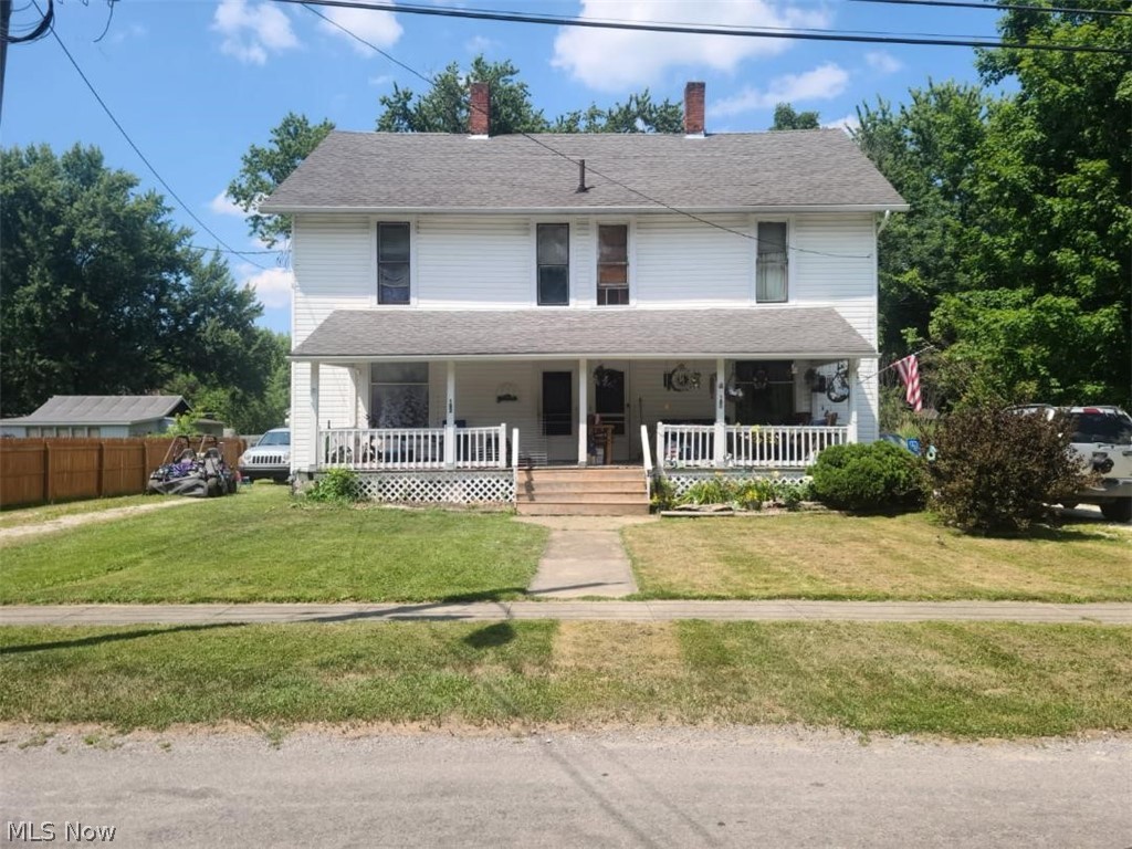 Looking for investment property-check out this just listed side-by-side Duplex / Vinyl siding / Newer high efficiency furnace / New water heater / Owner has maintained property and is now retiring / Walk to stores, library and restaurants / Fully rented