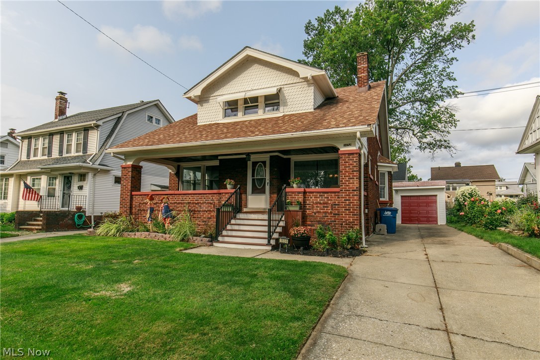 Welcome to this beautiful turnkey Colonial on a quiet street in Lakewood! An ample size living with lots of natural light from the huge picture window in the front. A stunning sunroom, perfect to cozy up with a book during these long fall days. Do not forget to take a look at that ceiling with all of its charm! The dining room offers a ton of character with the built-ins and is the perfect spot for entertaining. Do not forget this AMAZING kitchen with a spectacular backwash to show off those stylish cupboards and countertops. Newer stainless steel appliances in the kitchen to bring even more of a hint of style to this home.  The master bedroom is stunning with the shiplap wall to add a touch of color in the room! The bathrooms have been updated with new flooring, countertops, and cupboards. Brand new dishwasher, newer furnace and water tank. All new flooring and carpet throughout and freshly painted. This home has so much to offer you and it will not last long!
