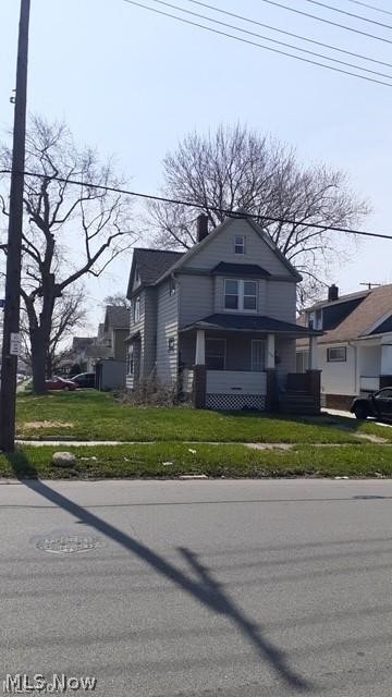 New Furnace, New roof, New H20,New finished 3rd floor/fourth bedroom, New Kitchen, New Bath, new Floors throughout and fresh paint throughout. colonial with an open porch. Home has a two car detached garage. Corner Lot