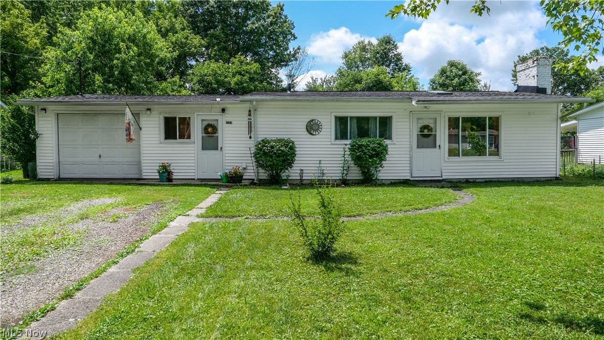 Welcome home to this well-maintained 3-bedroom ranch offering the convenience of one-floor living on a spacious lot in Grafton. The bright and inviting living room features vaulted ceilings and a skylight, creating an open atmosphere for everyday living and entertaining. The kitchen offers ample cabinet and counter space, while the spacious family room with a closet and sliding glass doors to the backyard provides exceptional flexibility as a family room, home office, playroom, guest room, or potential fourth bedroom. A convenient mudroom and first-floor laundry add everyday functionality.
Recent improvements provide added peace of mind, including a new roof and skylight (2024), heat pump (2023), water heater (2017), and two newer windows.
Step outside to enjoy the fenced backyard featuring an above-ground pool, fire pit, storage shed, swing set, and plenty of space for outdoor entertaining, recreation, or gardening. The attached garage provides additional storage and convenience.
Thoughtfully maintained over the years, this home offers comfortable one-floor living, flexible living space, and a convenient location. Schedule your private showing today!
