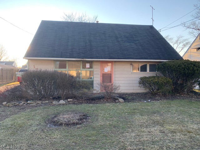 Warren-NW  1 1/2 story home with 4 bedrooms, plenty of storage areas. Eat In Kit with newer cabinets and tile floor, Utility Rm - off Kit and also the Furnace room, some new plumbing was added in kitchen. Large Living Rm. 2nd floor steps to the upstairs in the kitchen. 2 Car Det Garage, Covered Patio. Some newer windows. Purchasing "As Is" "Where Is" needs finishing touches. Won't last! Make it your #1 to visit!