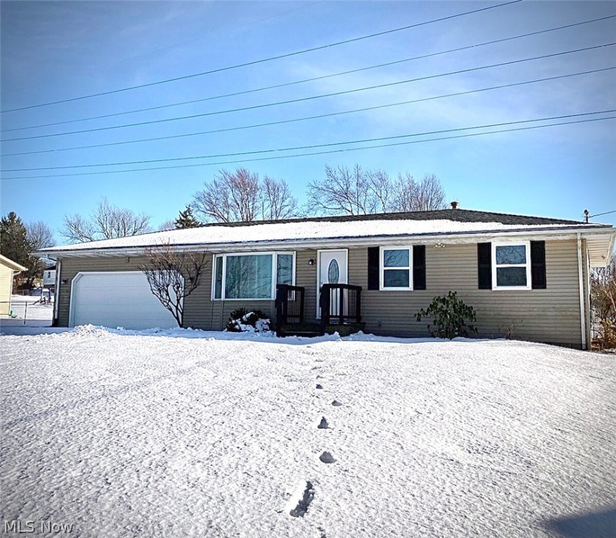 Beautifully remodeled ranch in Perry Local School District with lots of natural light. This 3 bed/1.5 bath home sits on .47 acres with a 2-car attached garage. Behind the garage sits an attached 18 x 25 outbuilding with additional attic space and great for a workshop or vehicle storage. The new kitchen offers granite countertops, eat at bar, stainless appliances, and plenty of cabinet space. The new bathroom offers tile flooring and surround, bathtub/shower, and beautiful vanity. The first-floor laundry room is large enough to double as a home office. Finished basement offers, separate area for additional laundry, new hot water tank, storage, new half bath and is a great space for a recreation room. With French doors leading to the patio your four-legged family members will love the large fenced-in backyard. Conveniently located minutes from route 30 and 15 minutes to the Belden Village area.