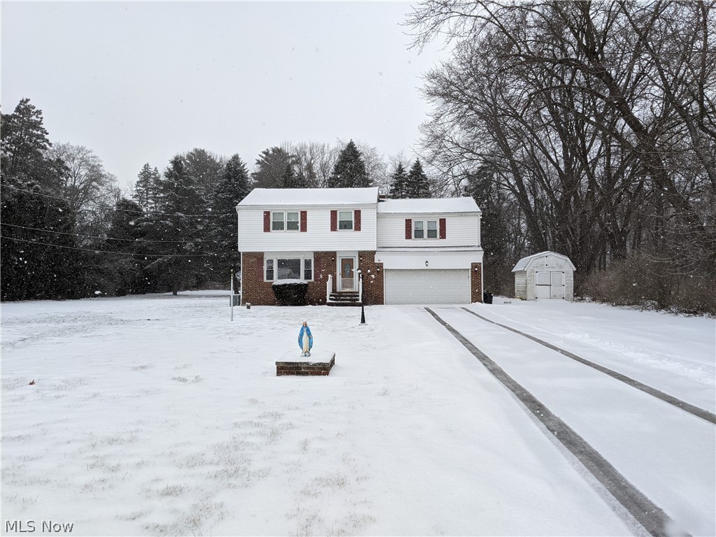 NEW LOWER PRICE! Come take a tour of this well-maintained two-story home with over 2,300 square feet of living space set on over an acre of privacy. The park-like backyard provides beautiful serene views out the windows.  Inside boasts four spacious bedrooms, remodeled kitchen and baths, first floor laundry, and full basement. All major components have been updated just waiting for your personal finishing touches.  NEW: roof (2016), gutters (2018), A/C (2020), electrical panel (2020) and many more.  Freshly painted inside from top to bottom and all covered by a seller-provided home warranty for additional peace of mind.  This home will not be on the market long. Schedule an appointment today!